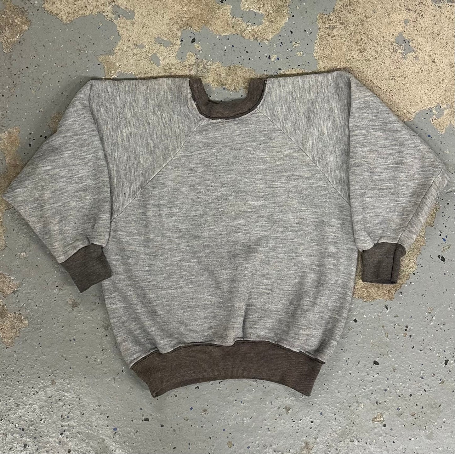 1980s Thrashed USA Olympics Kids Raglan Crewneck Sweatshirt