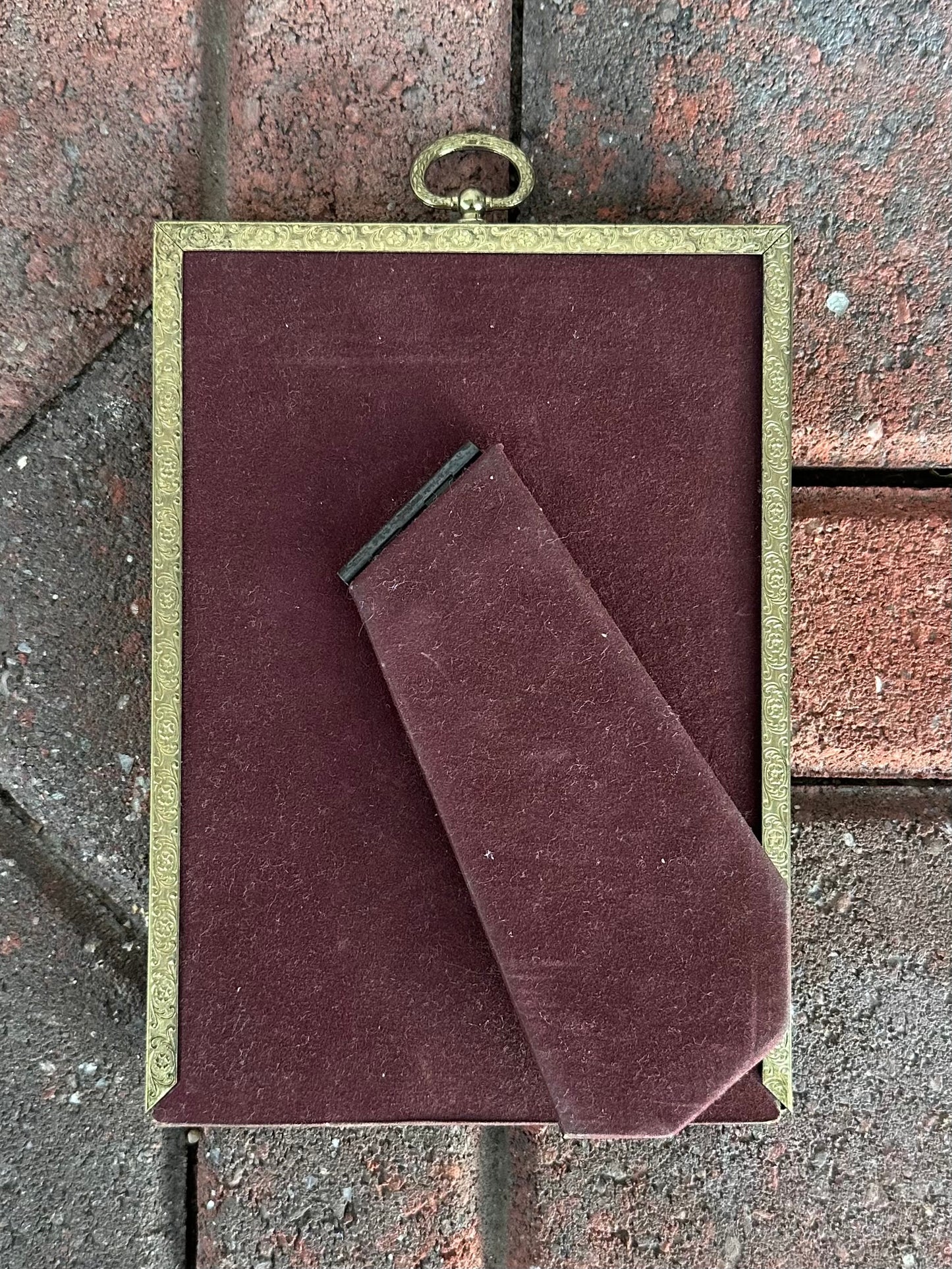 Vintage Framed Engraving "The Death of the Flowers" from 1878 Poetical Works of William Cullen Bryant