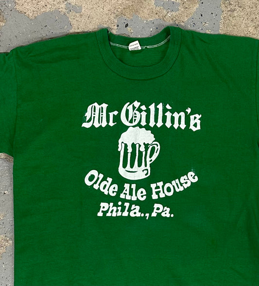 1970s McGillin's Olde Ale House Philadelphia PA Single Stitch Tee