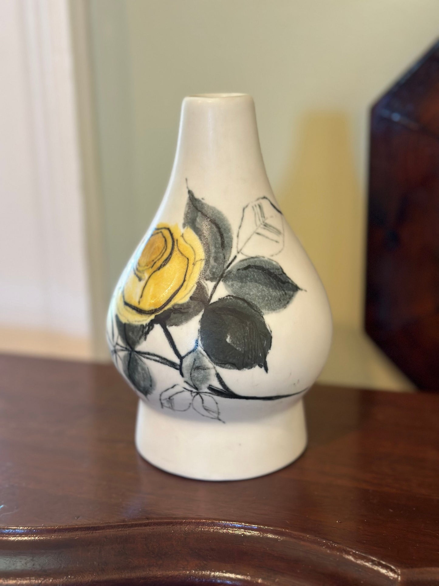 Vintage Midcentury Pottery Arabia Finland Kukka Vase