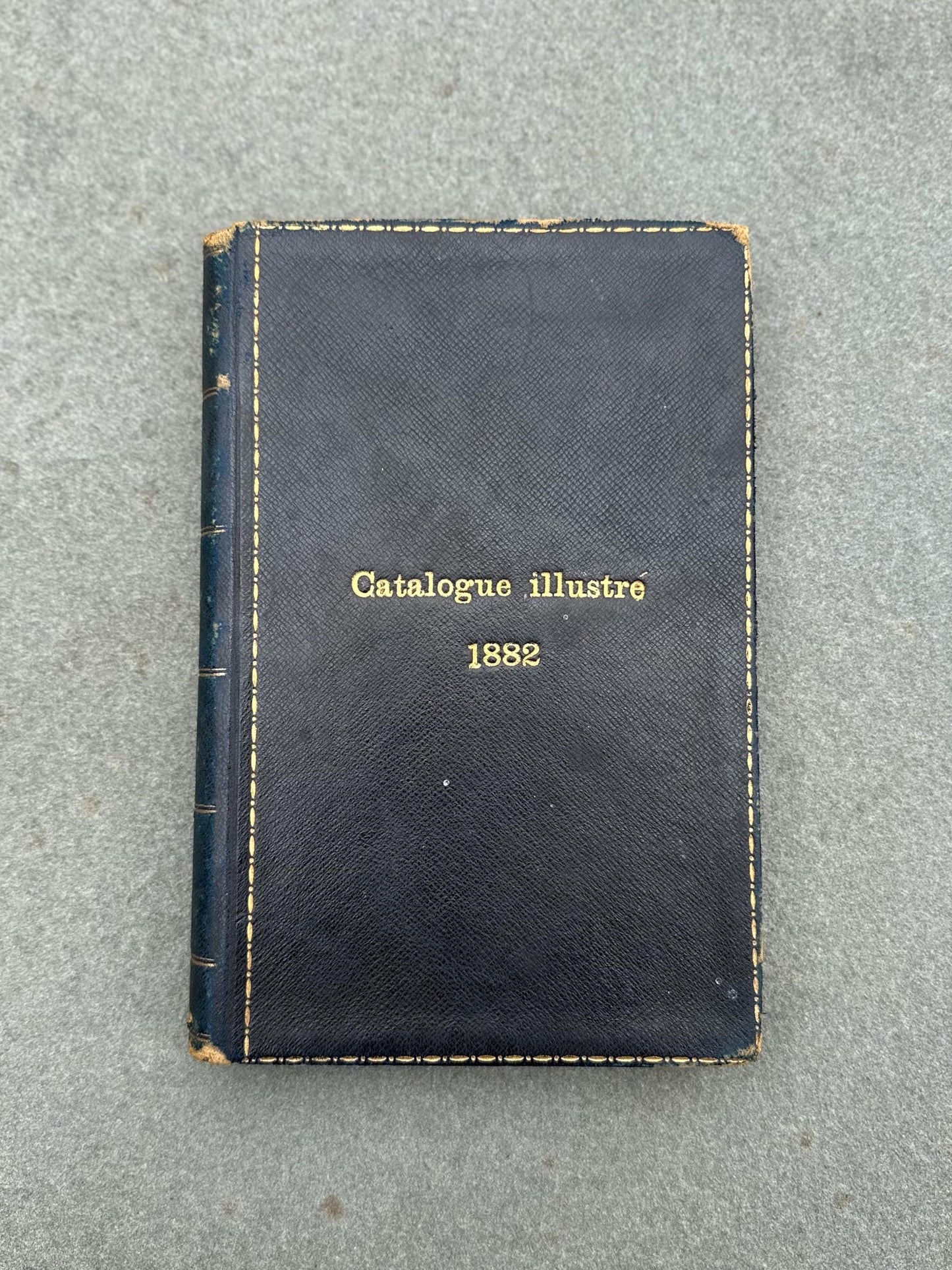 Antique 1882 Catalogue Illustre du Salon Art Book F.G. Dumas 400 Illustrations French