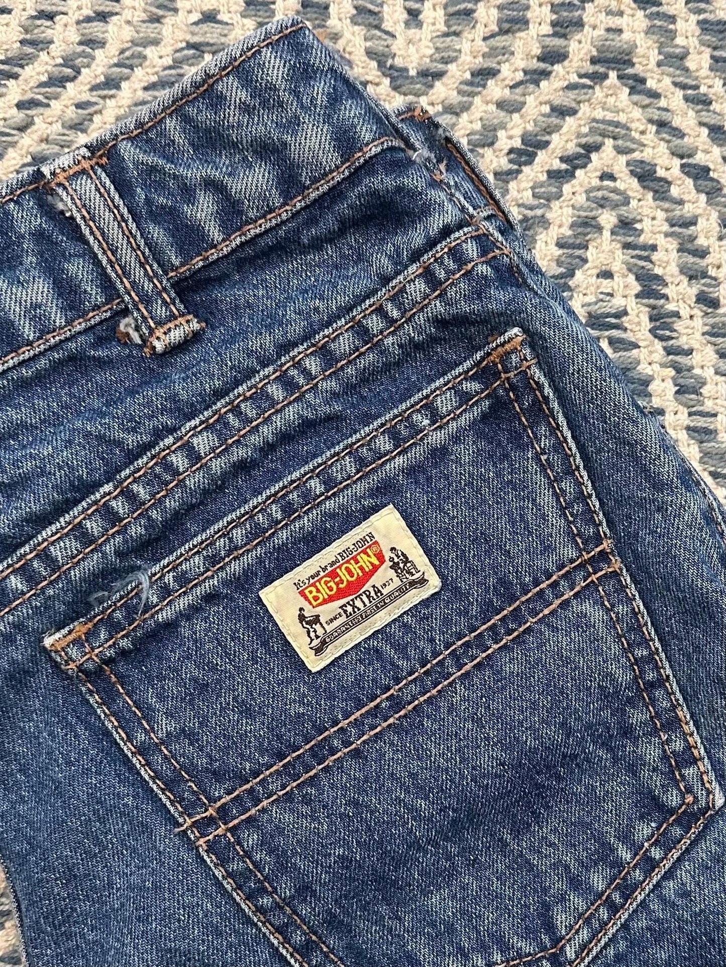 1980s BIG JOHN Japanese Denim Women's Jeans 24W