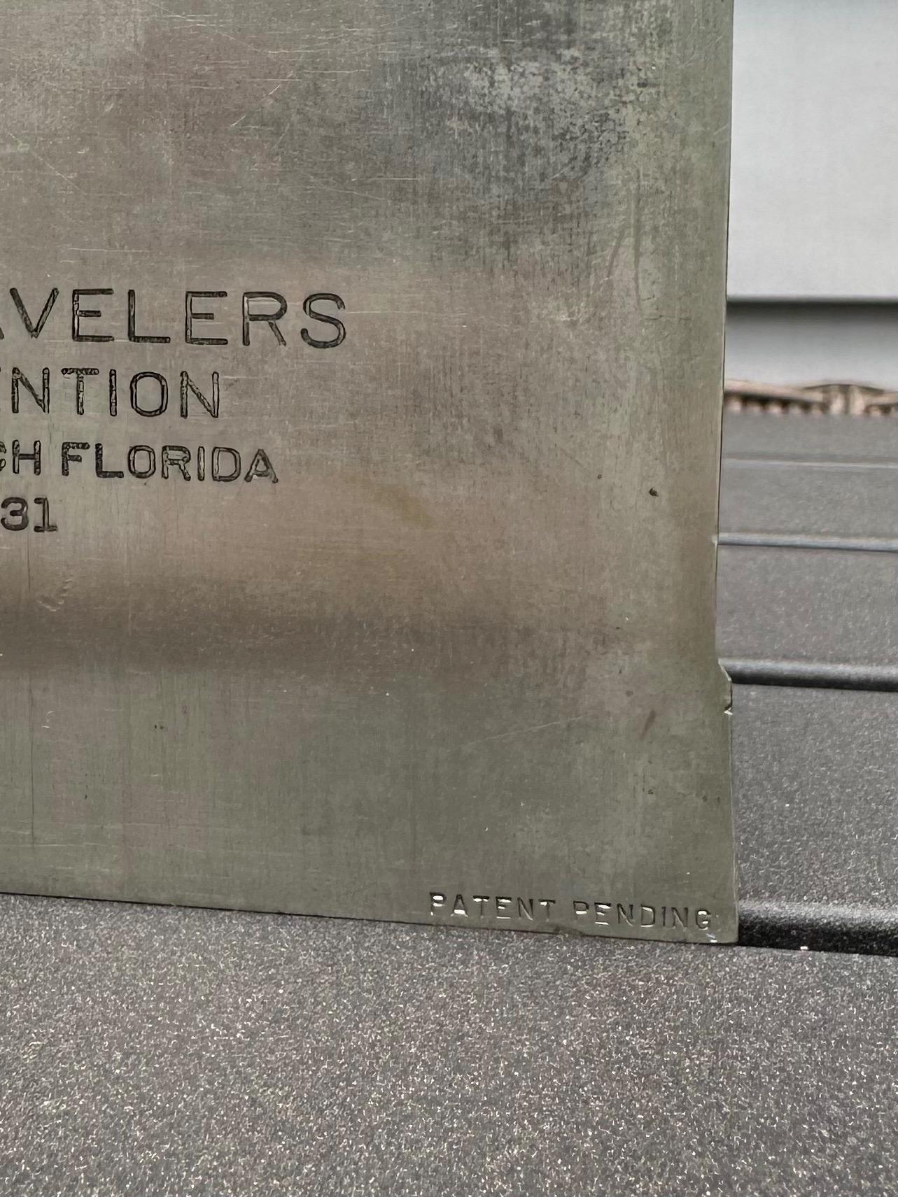 1930s Art Deco Bronze Knight in Archway The Travelers Convention Palm Beach FL 1931 Bookends