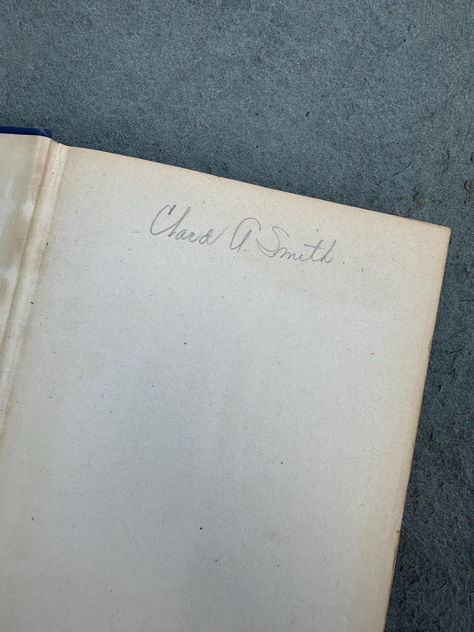 1947 Emily Post Etiquette The Blue Book of Social Usage 17th Printing Copyright Edition Illustrated Hardcover Book