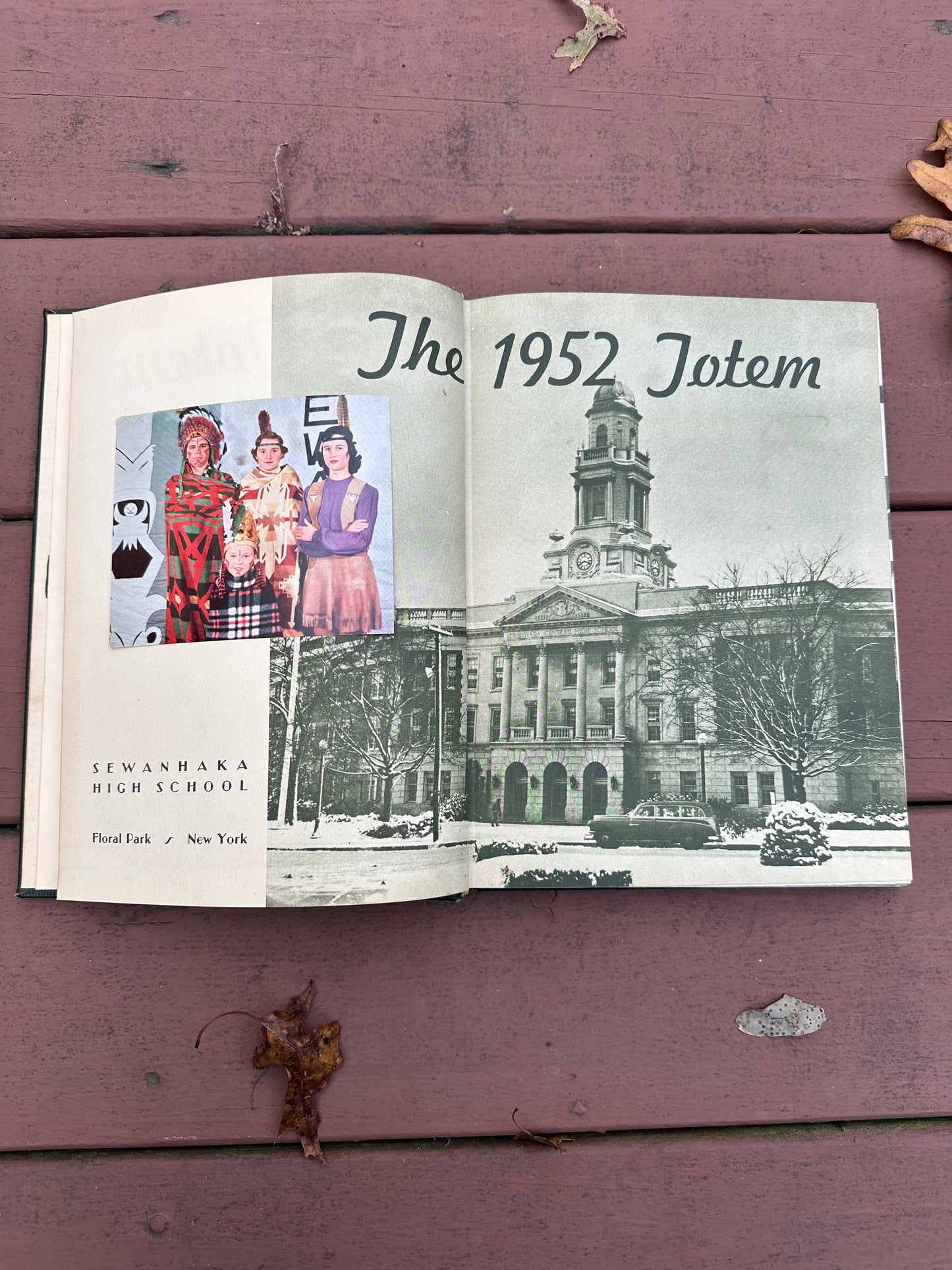 1952 TOTEM Sewanhaka High School Floral Park New York Yearbook