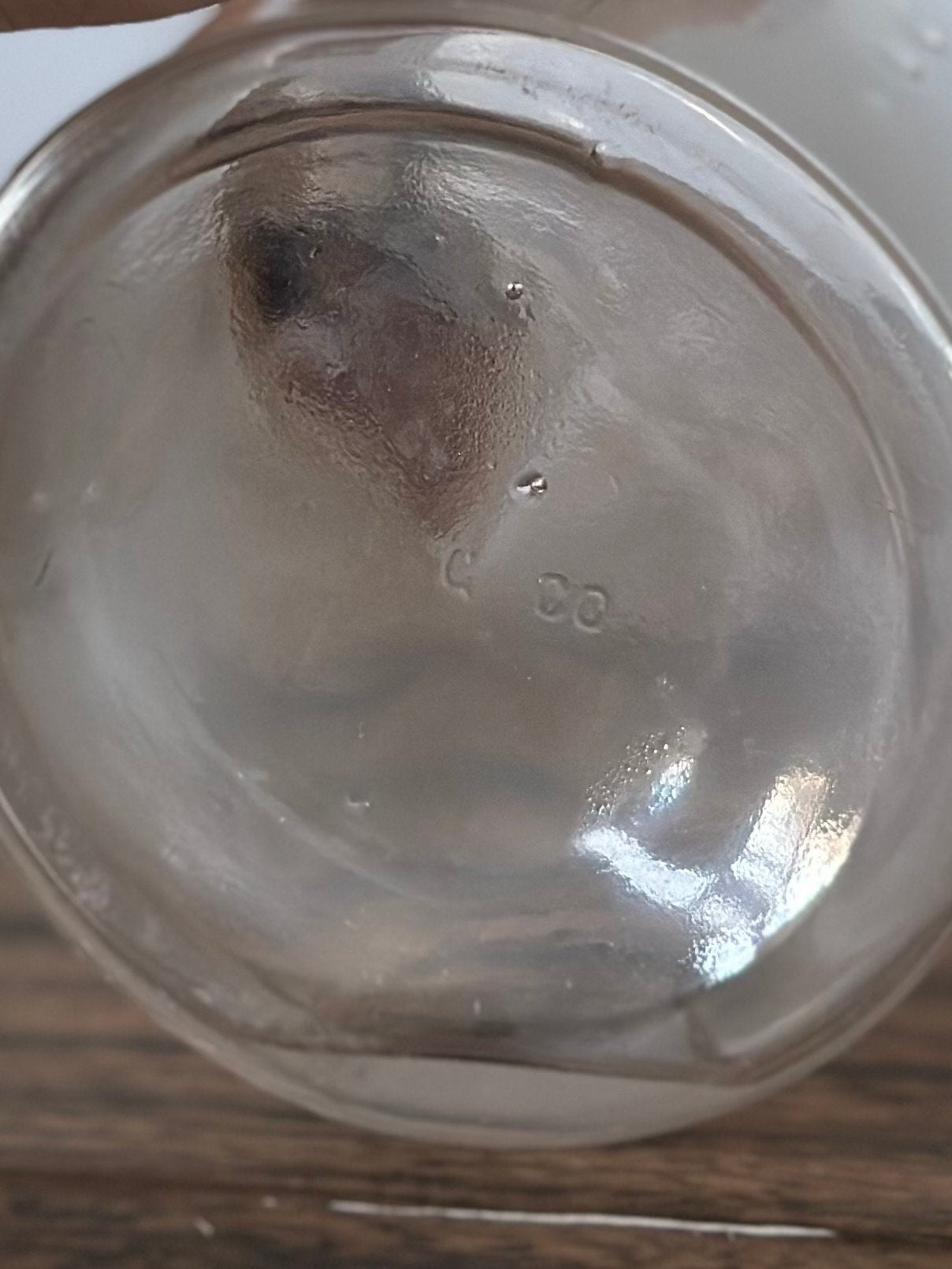 Antique Late 1800s Glass Apothecary Pharmacy Bottle SYR. RHEI Syrup Medicine