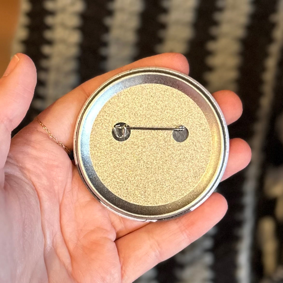 Elliott Smith B&W Photo | Handmade Button Pin