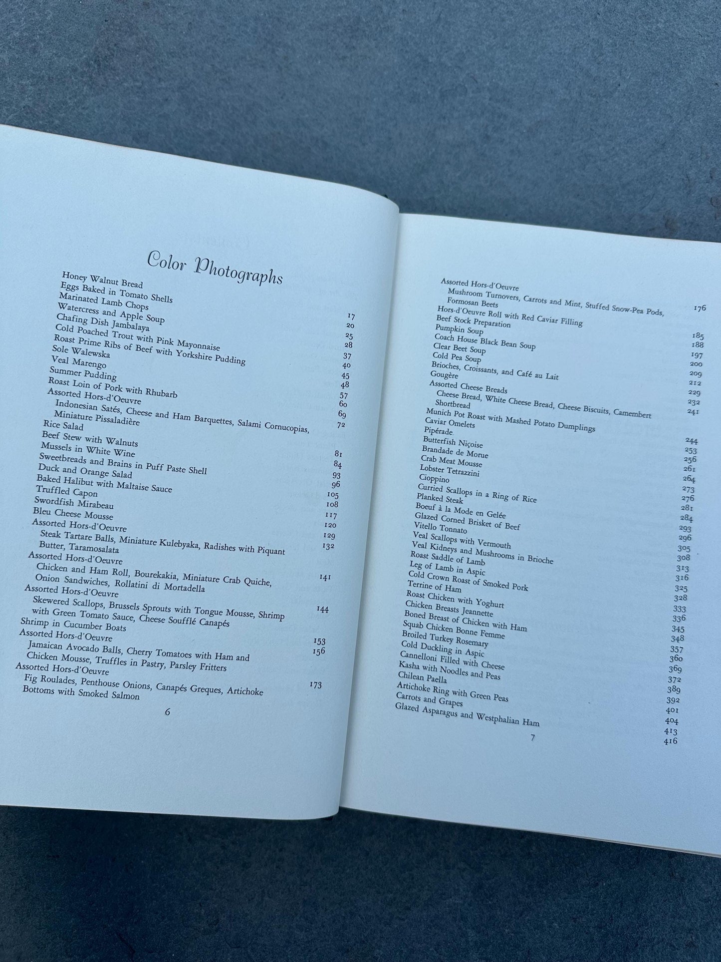 1964 Gourmet's Menu Cookbook A Collection of Epicurean Menus and Recipes Illustrated Hardcover Book