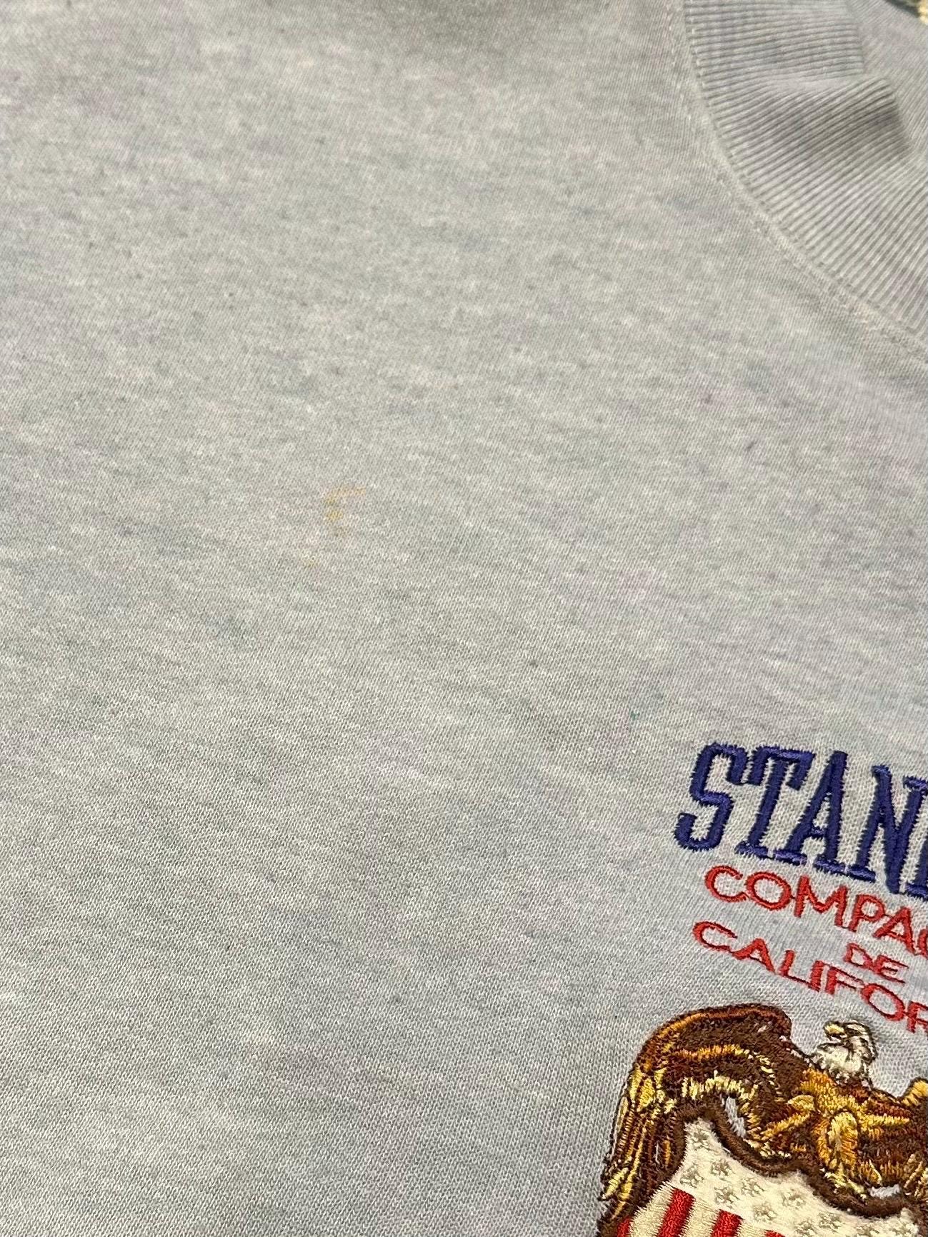1980s Private Stock Compagnie de Californie Stanford University Crewneck Sweatshirt