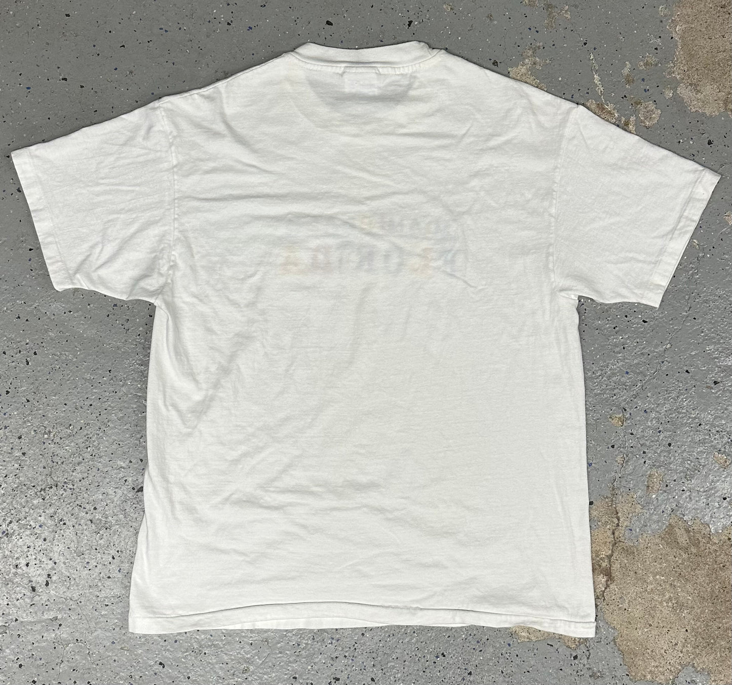 1990s Miami Beach Florida Embroidered Single Stitch Tee