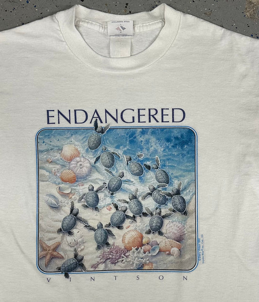 1992 Endangered Turtles Sherry Vinston Tee