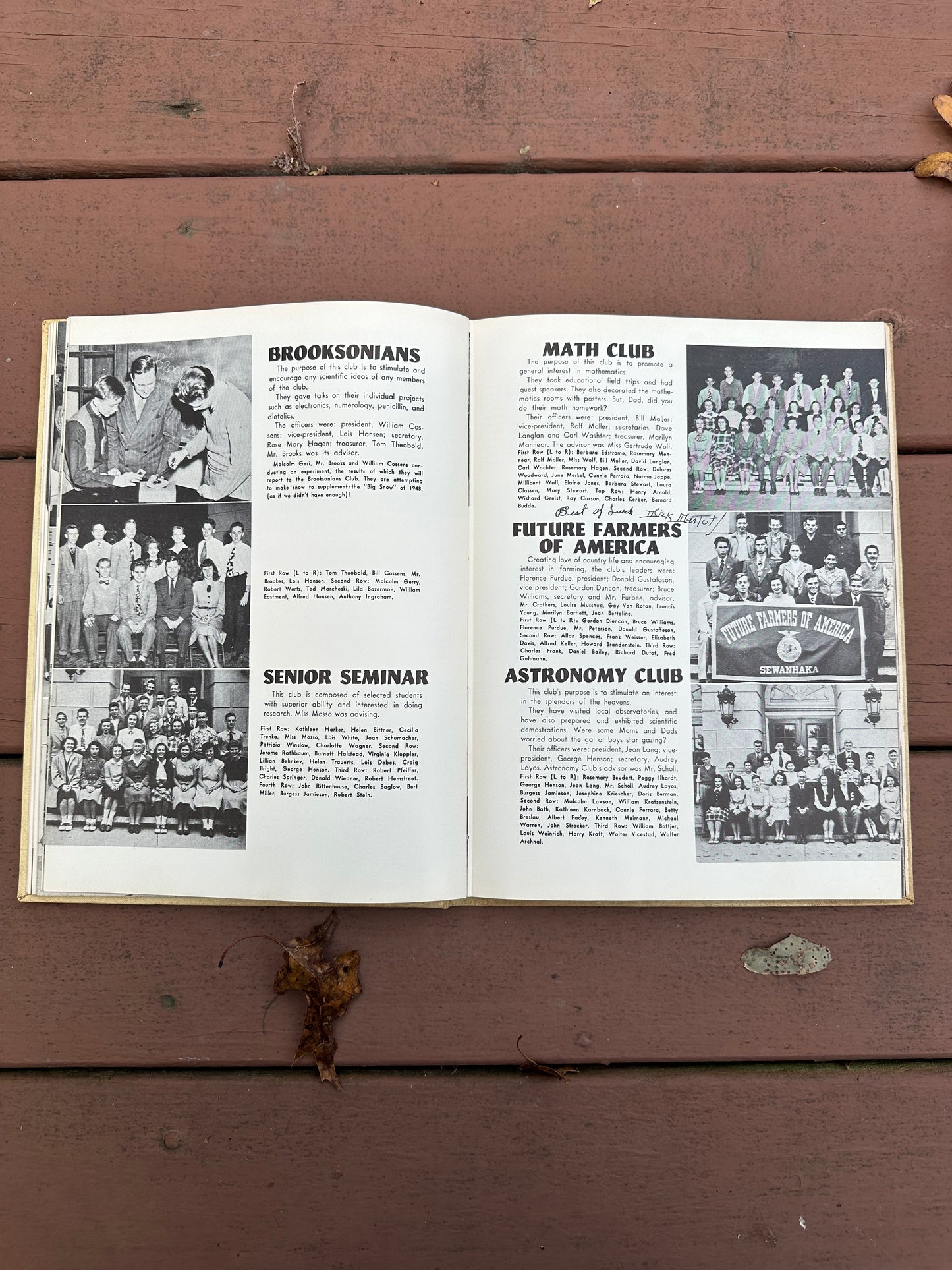 1948 TOTEM Sewanhaka High School Floral Park New York Yearbook