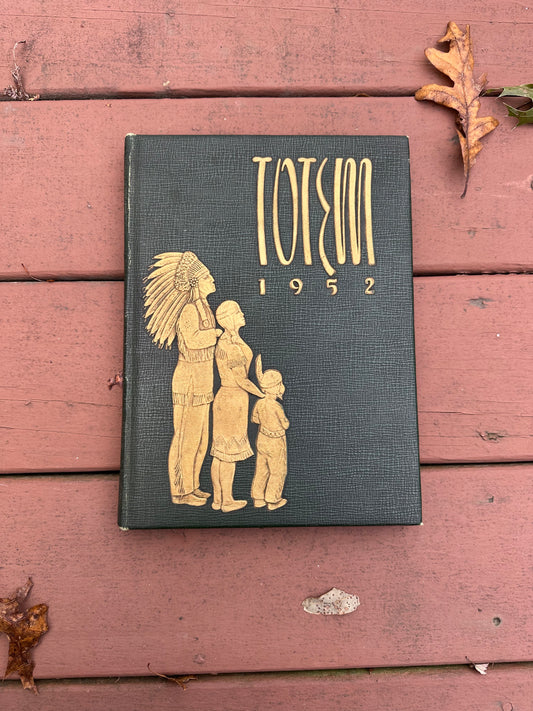 1952 TOTEM Sewanhaka High School Floral Park New York Yearbook