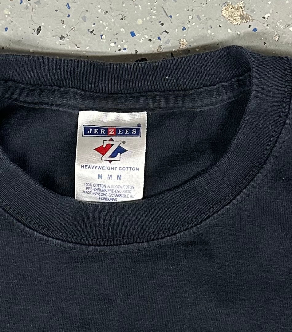 1990s Y2K "This is the Part Where I Nod and Act Like I'm Listening..." Black Tee