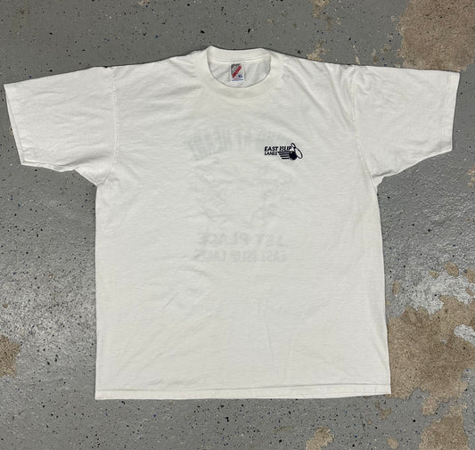 1990s East Islip Lanes NY "Young at Heart" First Place Bowling Single Stitch Tee