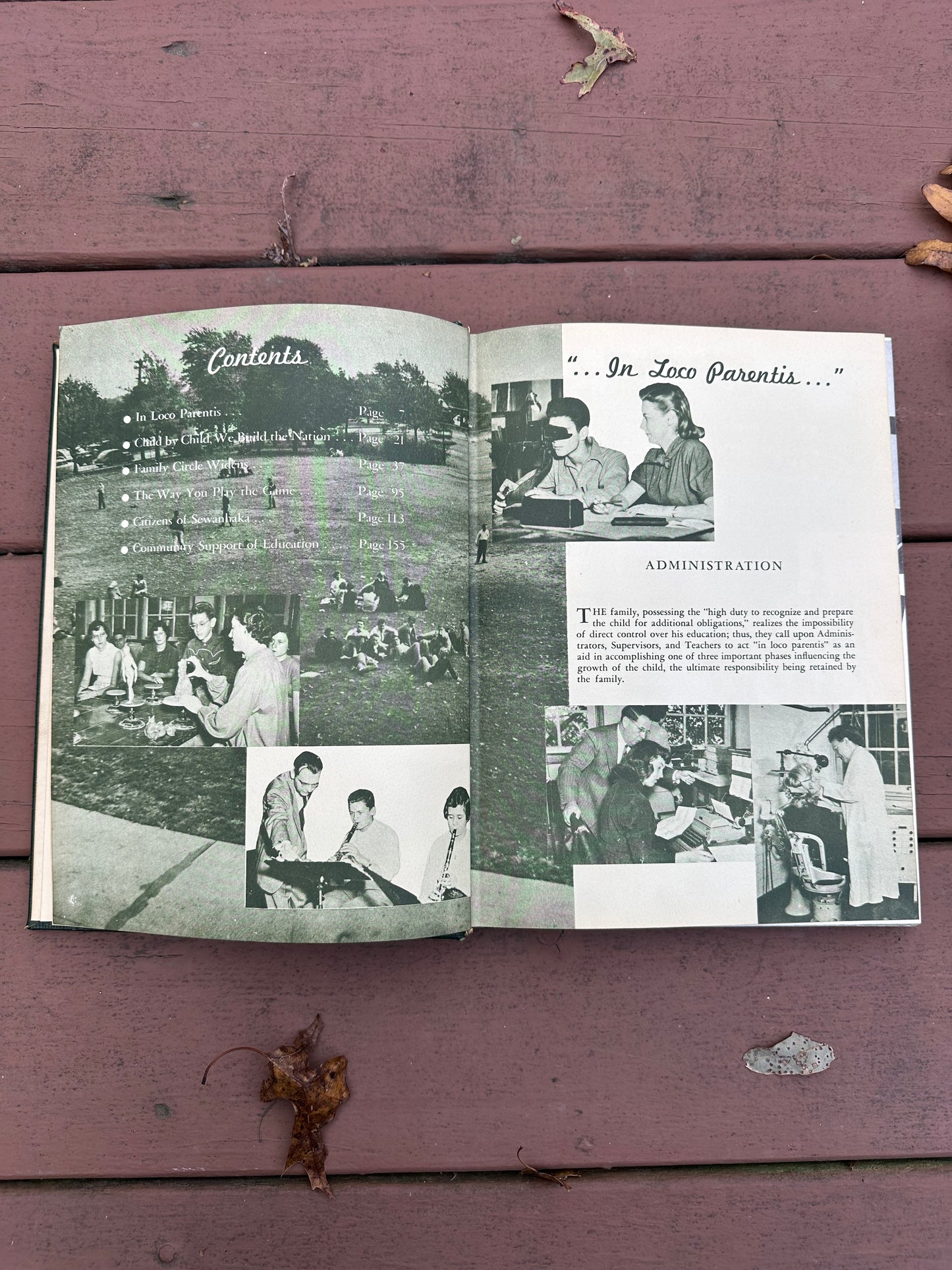 1952 TOTEM Sewanhaka High School Floral Park New York Yearbook