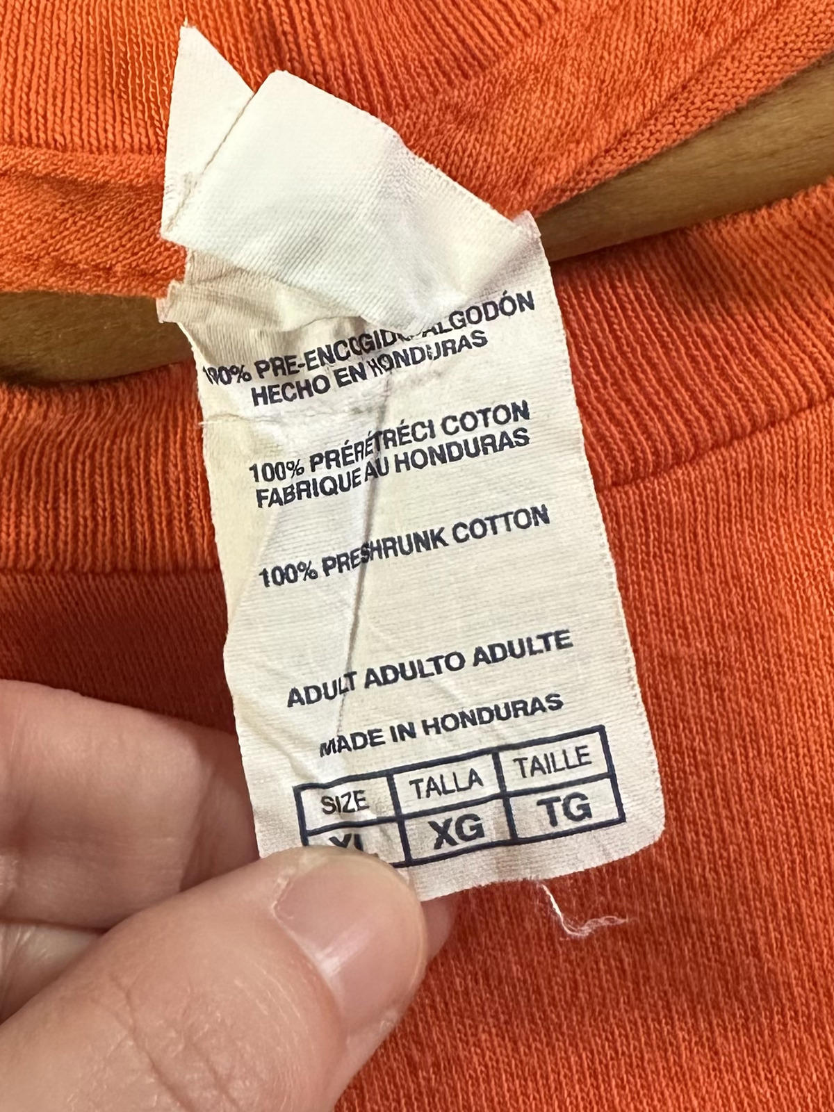 Y2K Too Lazy to Get a Halloween Costume Orange Tee Delta Pro Weight Cotton XL