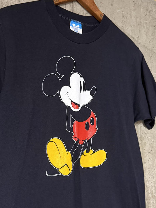 1980s Disney Character Fashions Mickey Mouse Single Stitch Cotton Tee M