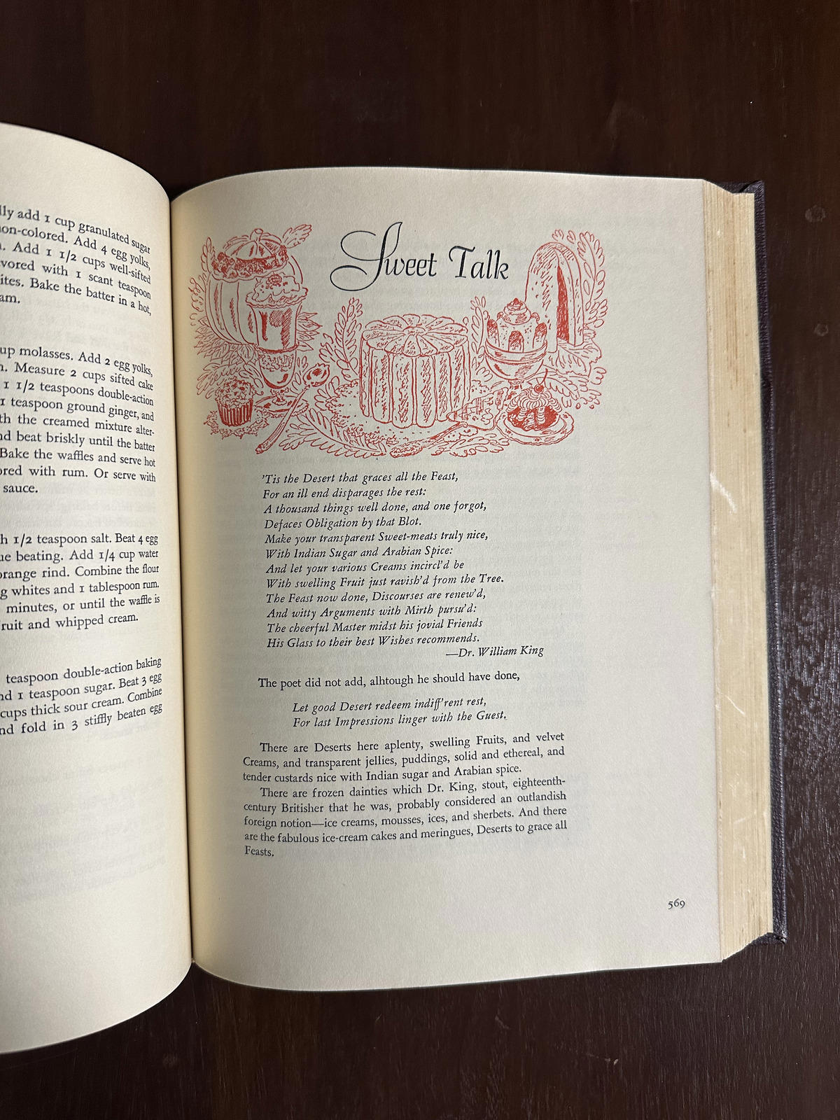 1963 Gourmet's Menu Cookbook Volume 1 Illustrated Hardcover Book