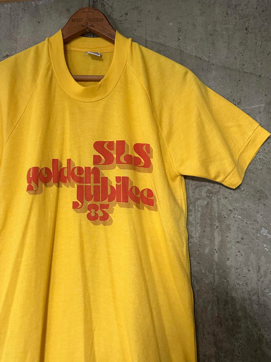 1980s SLS Golden Jubilee 85 Class 86 Single Stitch Raglan Tee Large