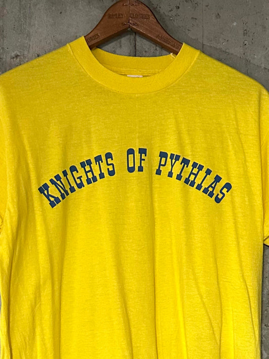 Vintage 1989 Knights of Pythias The Decade of the Child Single Stitch Tee L