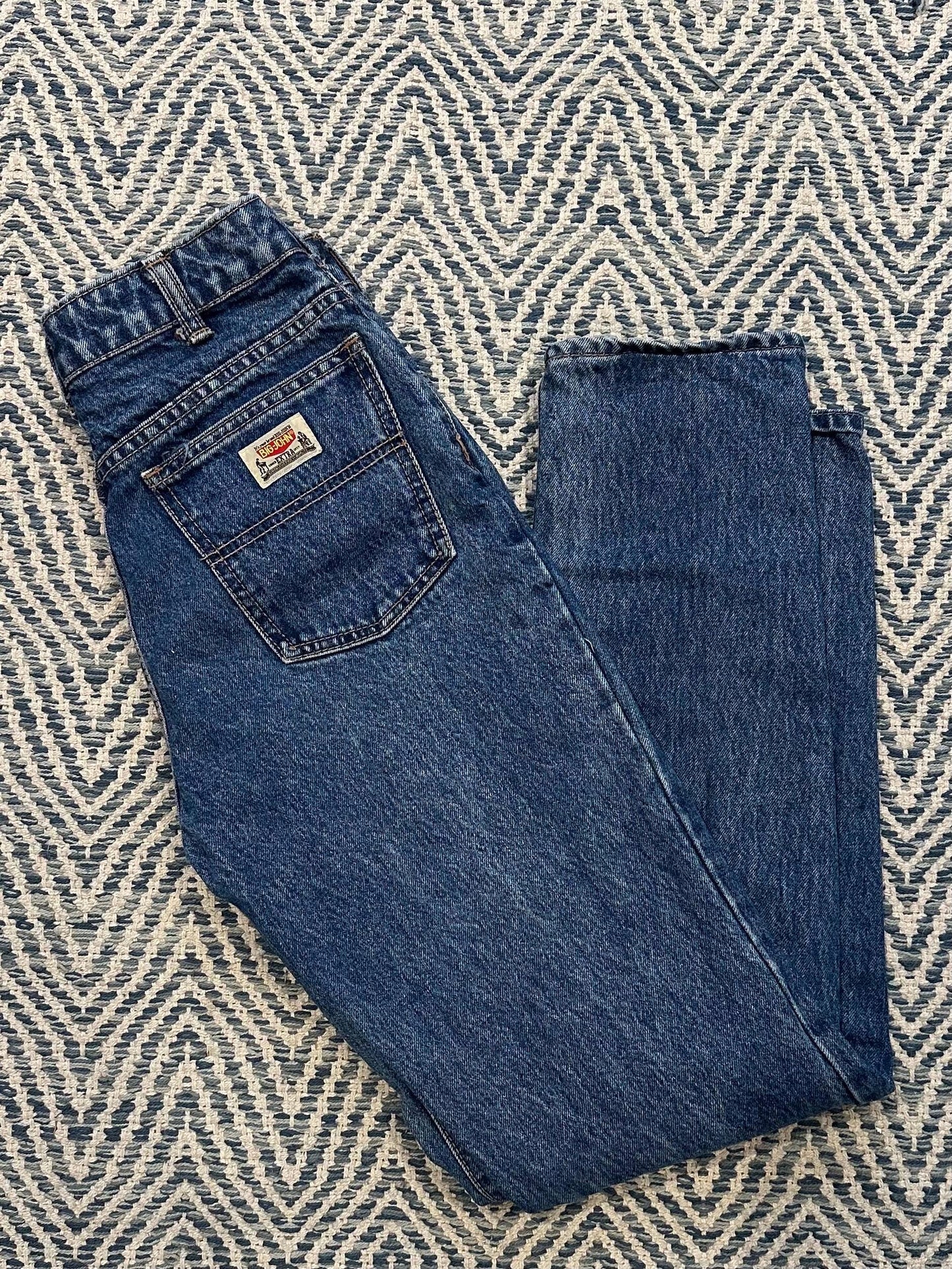 1980s BIG JOHN Japanese Denim Women's Jeans 24W