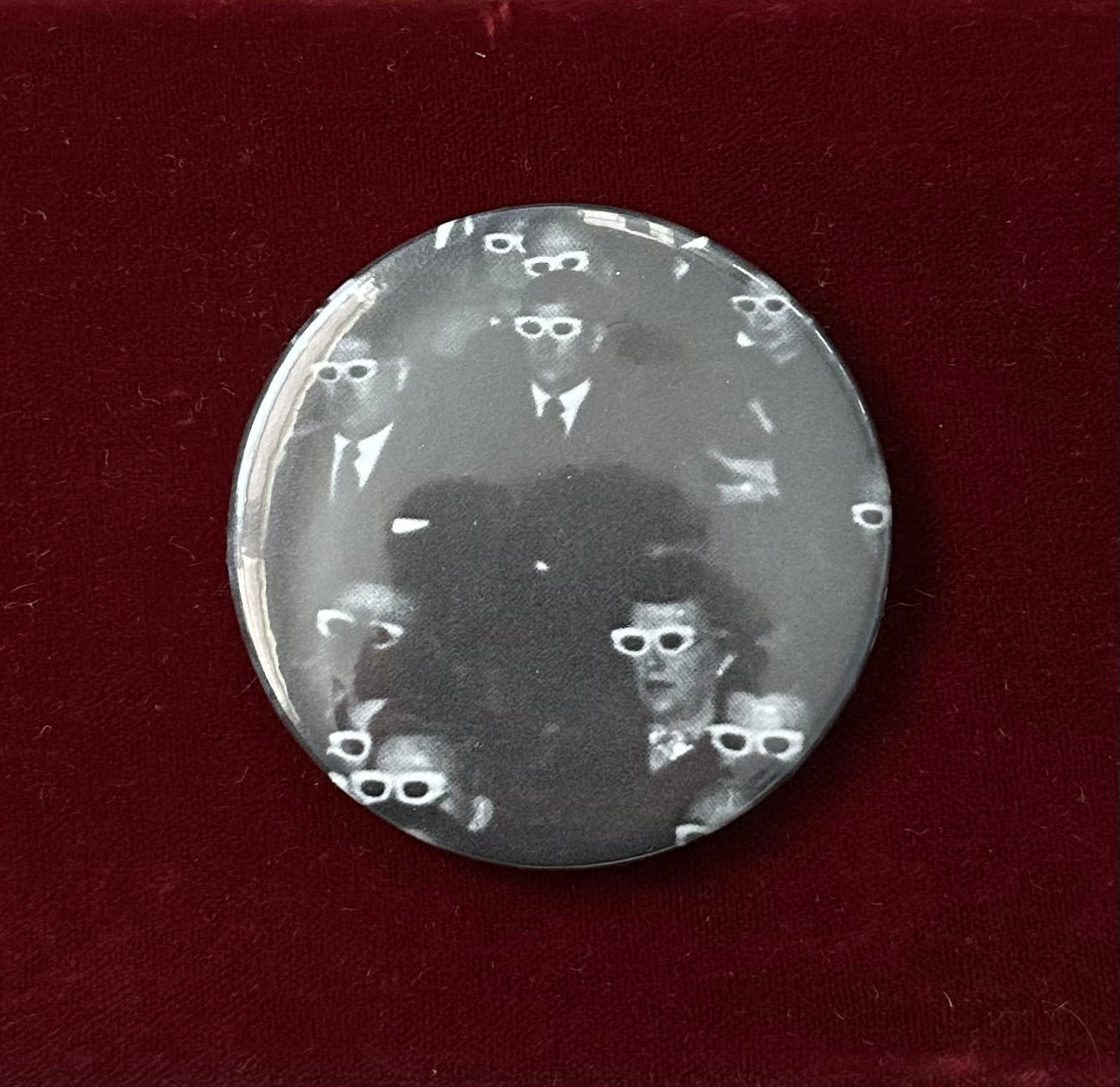 '3-D Movies' 1953 Movie Goers Button Pin