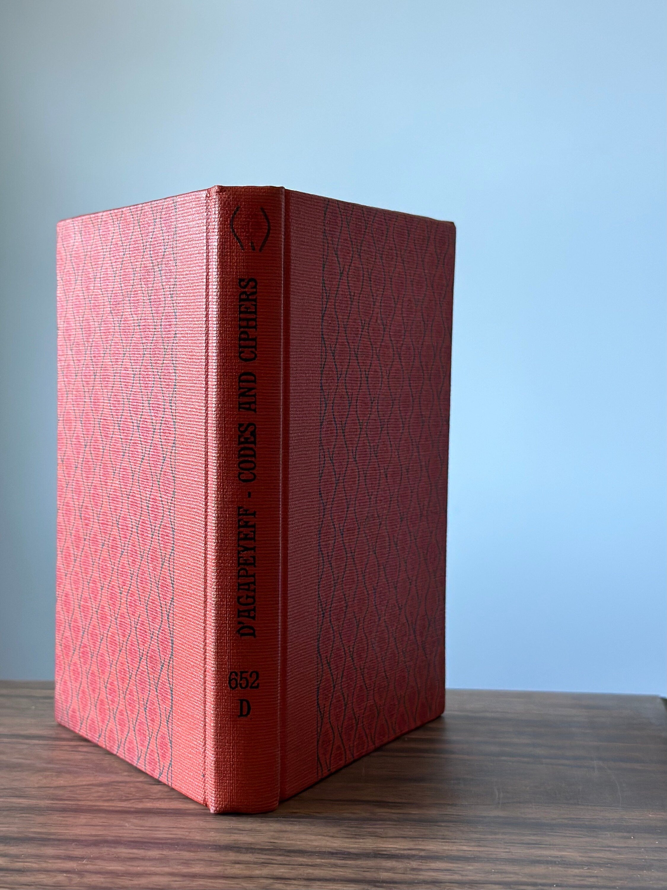 RARE Vintage 1939 1949 First Edition? Codes and Ciphers by Alexander D'Agapeyeff Cryptography Hardcover Book