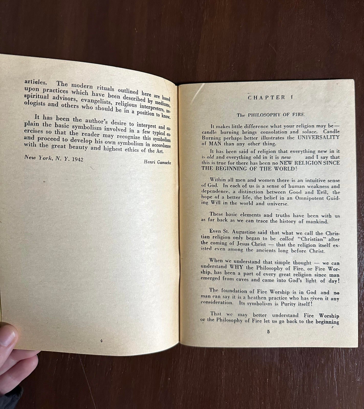 1942 The Master Book of Candle Burning for Every Purpose Henri Gamache Booklet