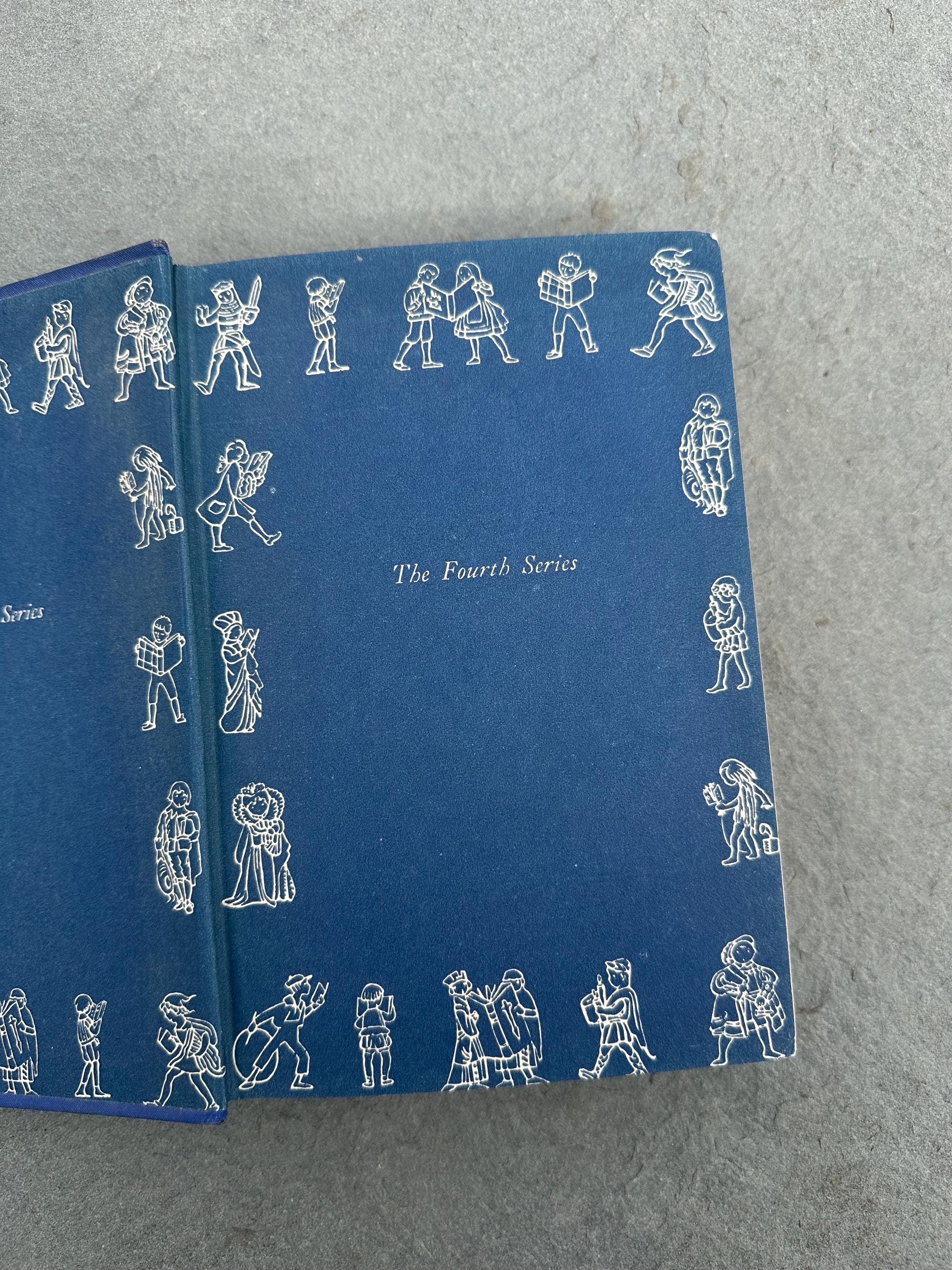 Antique 1906 1910 Fairy Stories Every Child Should Know Hardcover Illustrated Book Fourth Series | Illustrated by Elizabeth MacKinstry