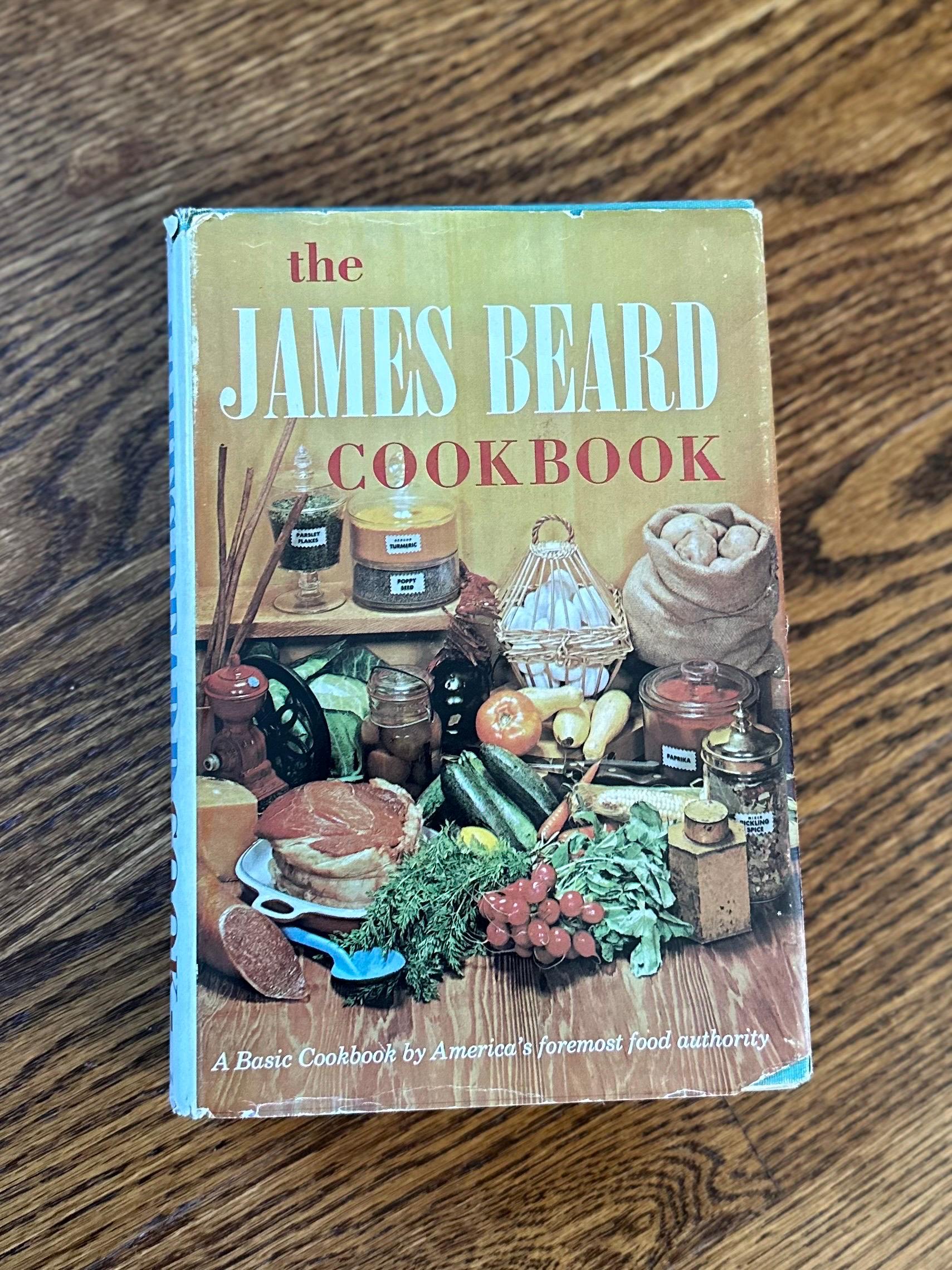 Vintage 1959 1961 The James Beard Cookbook Hardcover Book Midcentury Book Club Edition