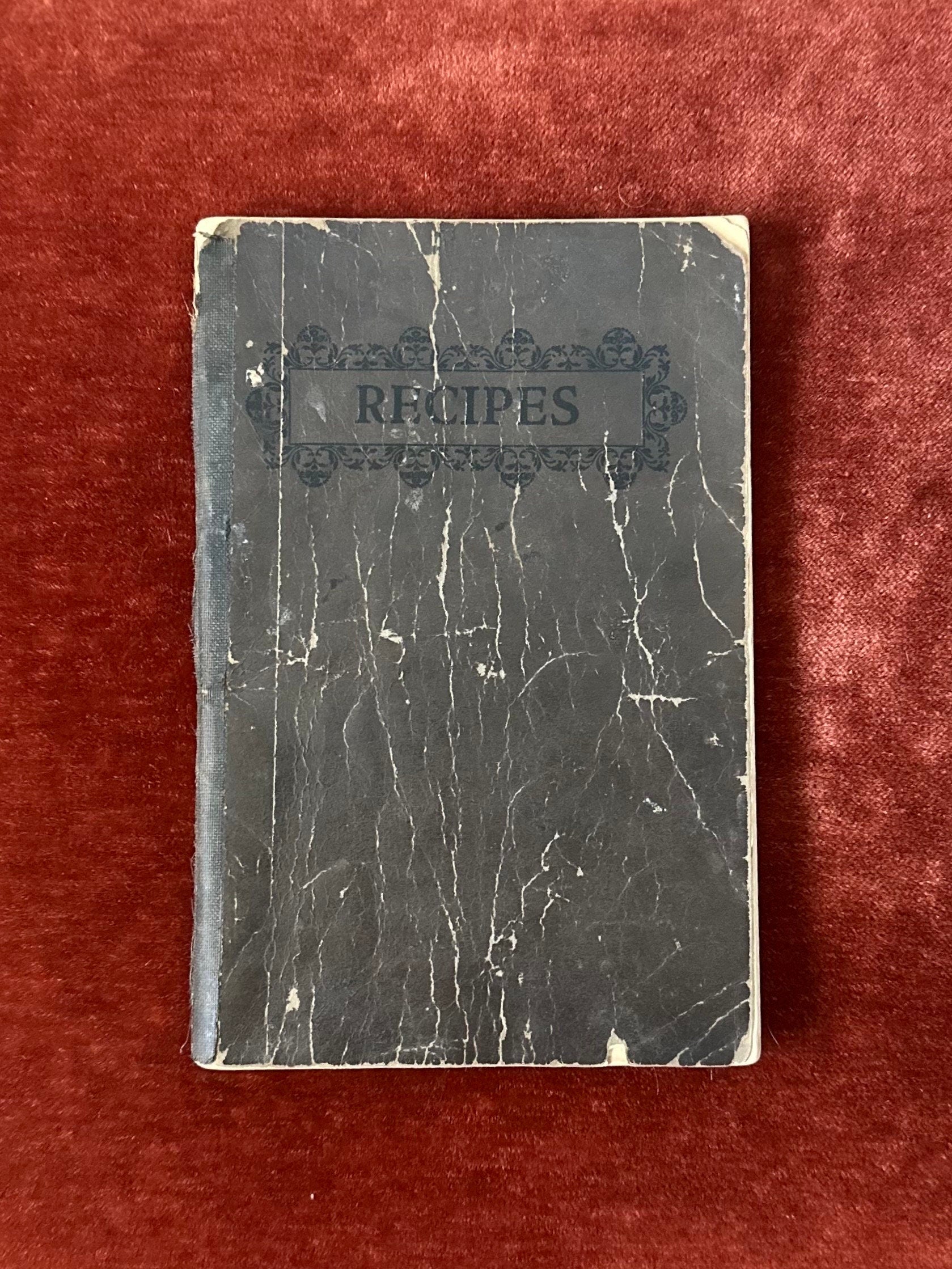 Vintage 1927 Recipes for Instruction in Domestic Science Paperback Book by Emma L. Morrow Rochester, N.Y.