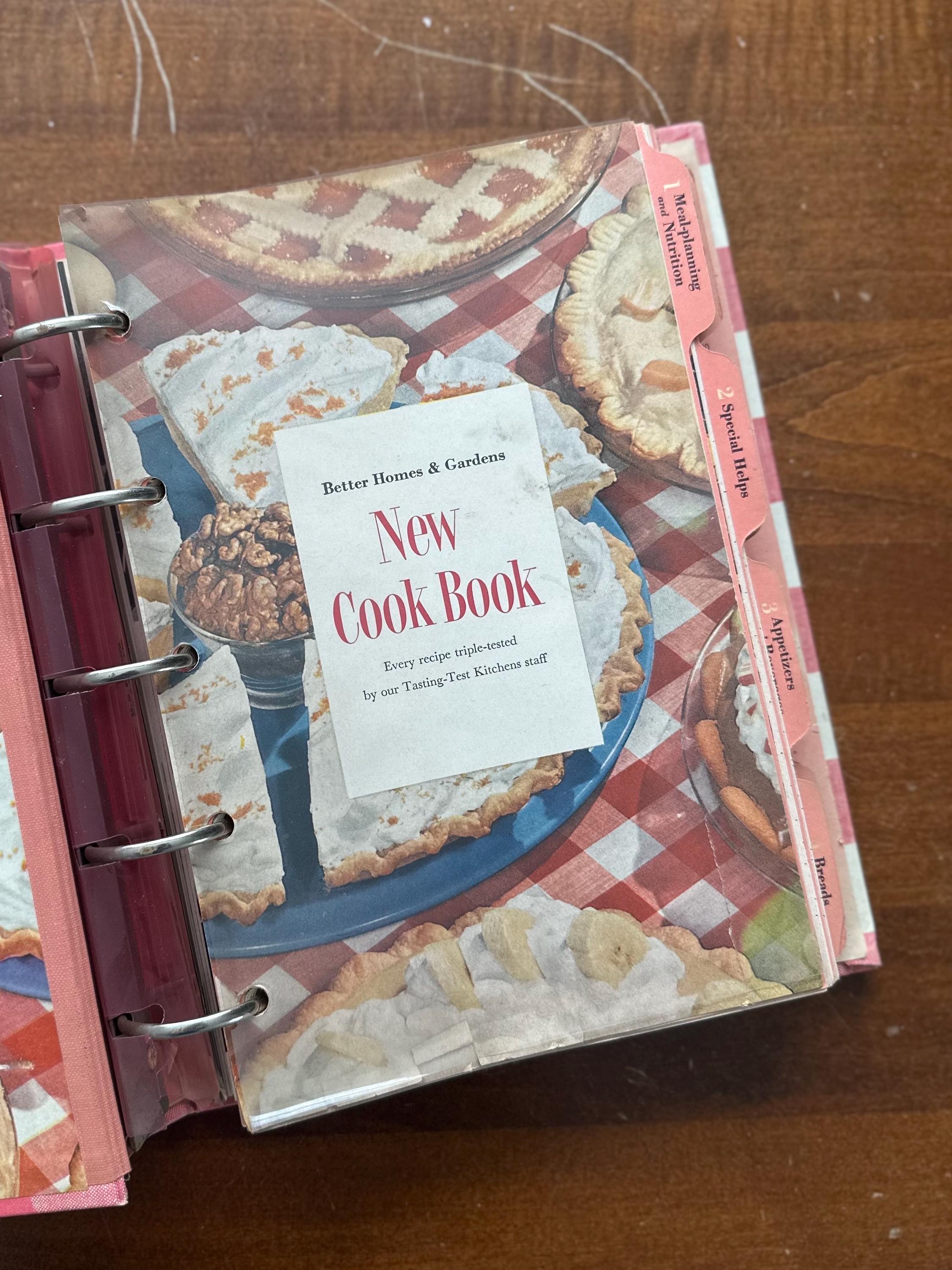 Vintage 1953 Better Homes & Gardens New Cook Book Illustrated Hardcover Binder Cookbook 1st Edition 4th Printing Midcentury
