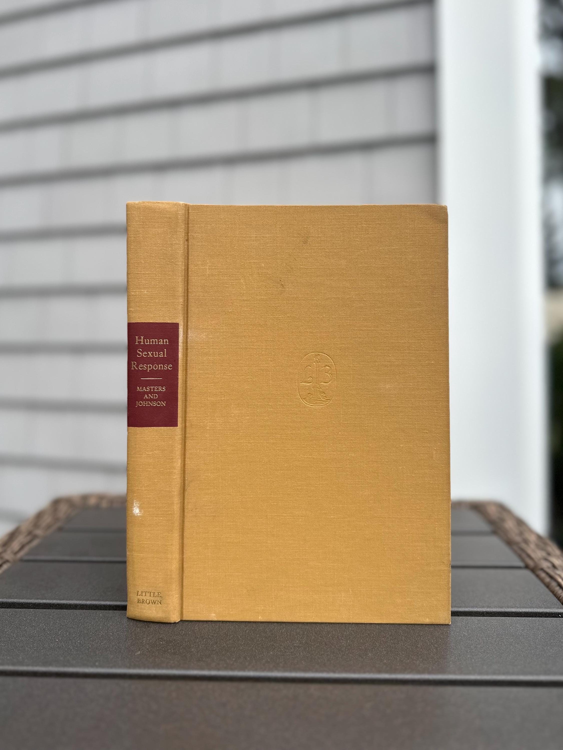 Vintage 1966 Human Sexual Response First Edition 11th Printing Hardcover Book William H. Masters & Virginia E. Johnson