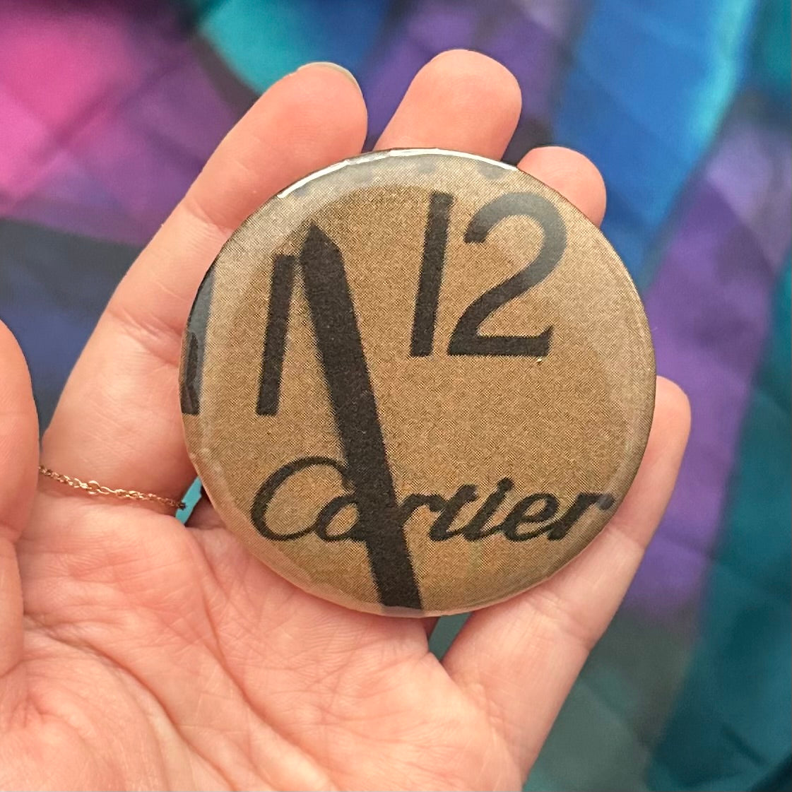 Pick One! Assorted Handmade Pinback Button Pins | October 1958 Family Circle Magazine