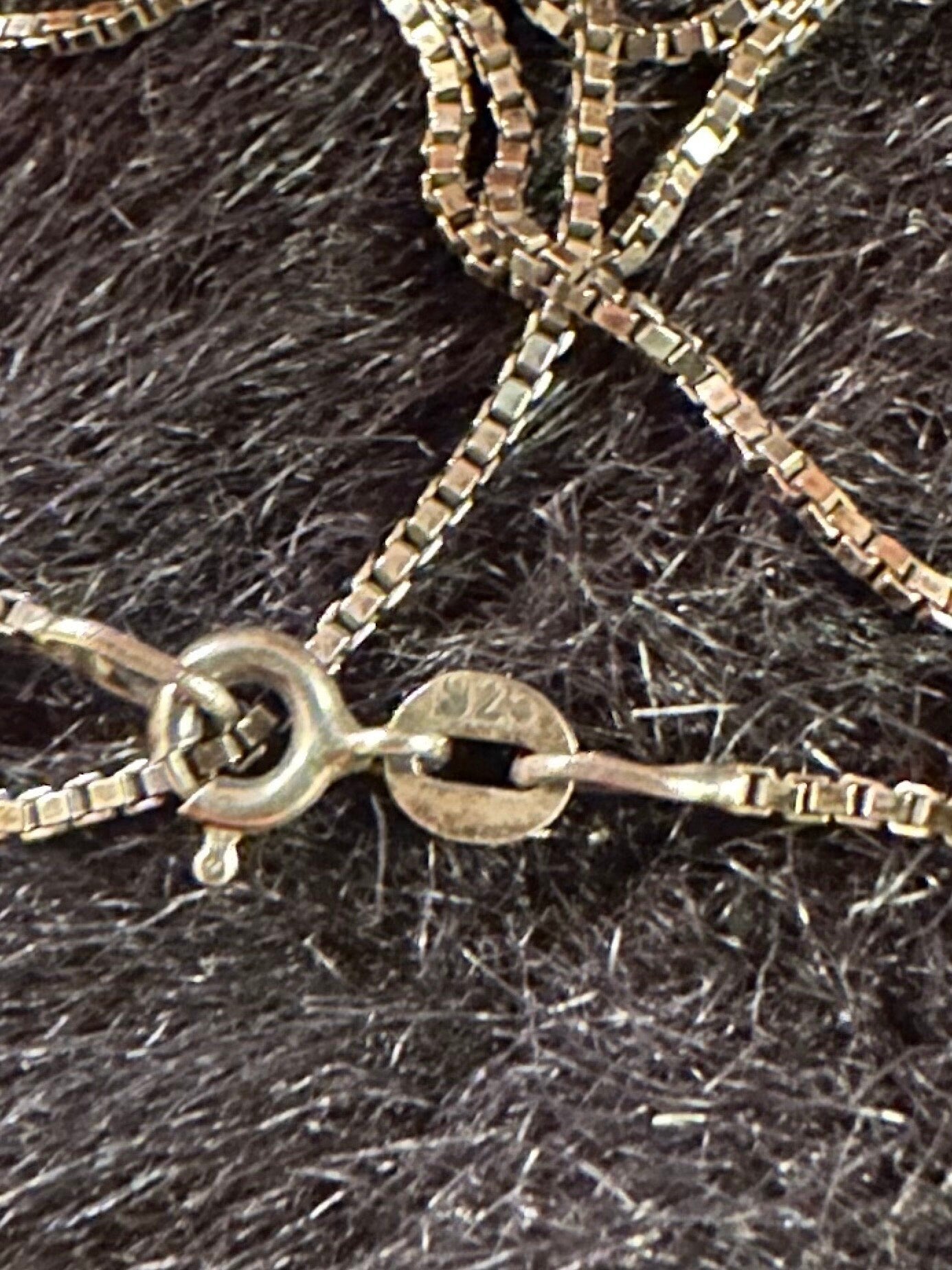 Vintage Sterling Silver Egyptian Revival Isis Goddess Pendant Necklace
