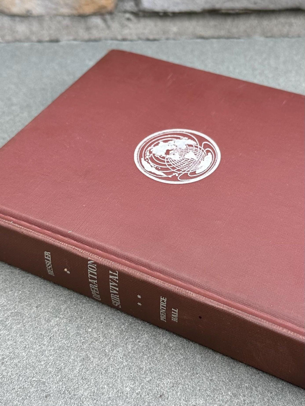 Vintage 1949 Operation Survival America's New Role in World Affairs by William H. Hessler Hardcover Book 2nd Printing Prentice Hall