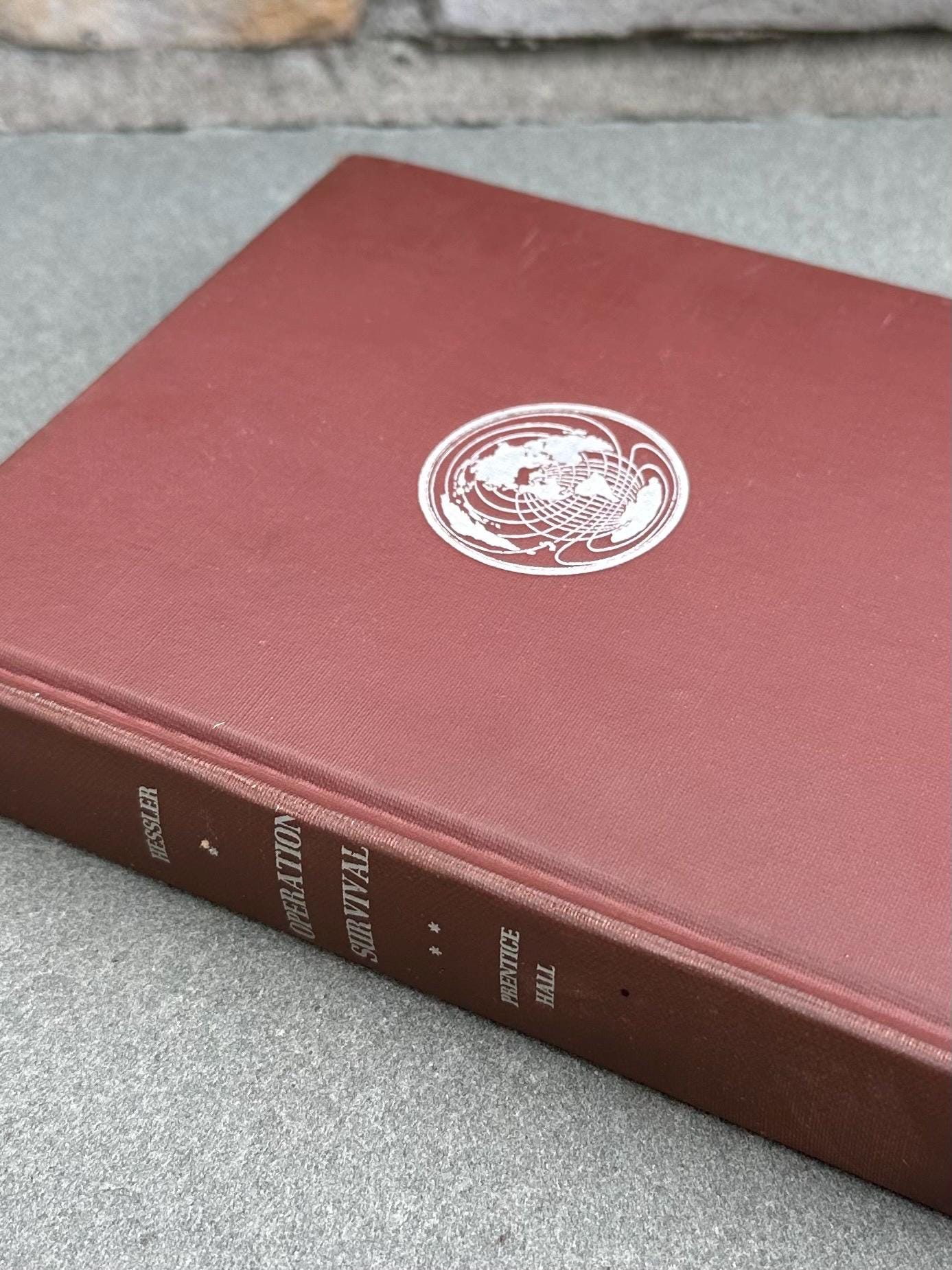 Vintage 1949 Operation Survival America's New Role in World Affairs by William H. Hessler Hardcover Book 2nd Printing Prentice Hall