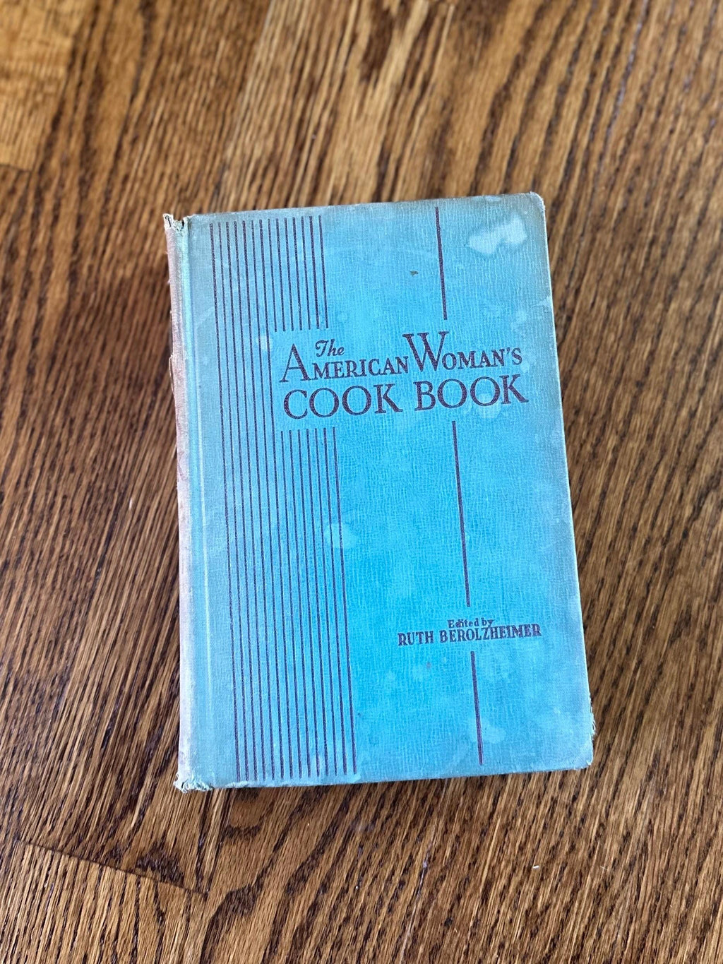Vintage 1944 1946 The American Woman Cookbook Hardcover Illustrated Edited by Ruth Berolzheimer Indexed