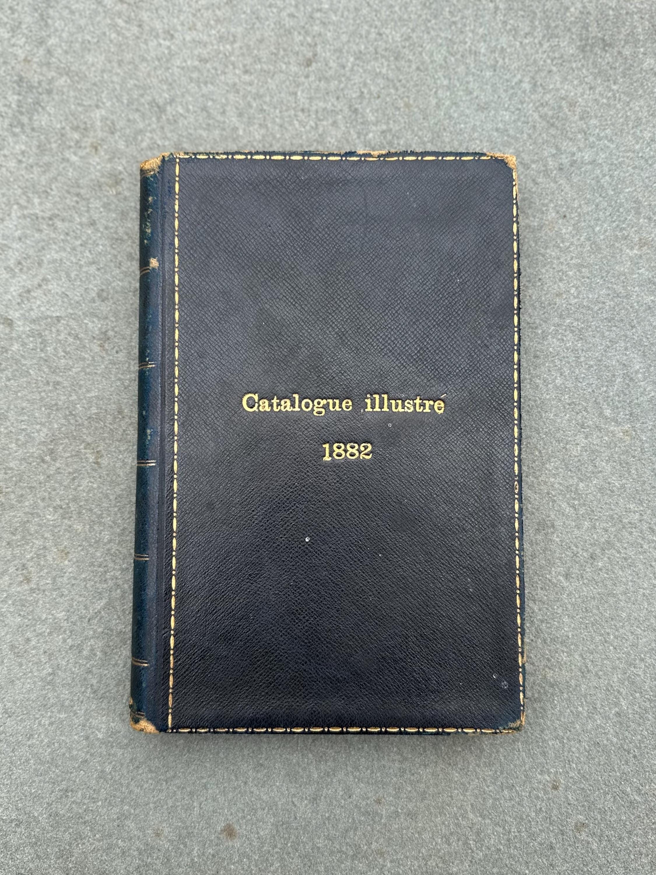 Antique 1882 Catalogue Illustre du Salon Art Book F.G. Dumas 400 Illustrations French