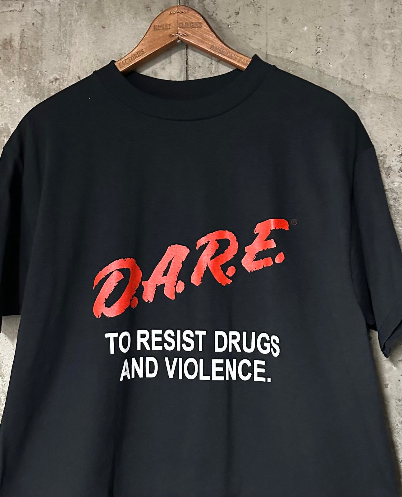1990s D.A.R.E. To Resist Drugs and Violence Tee