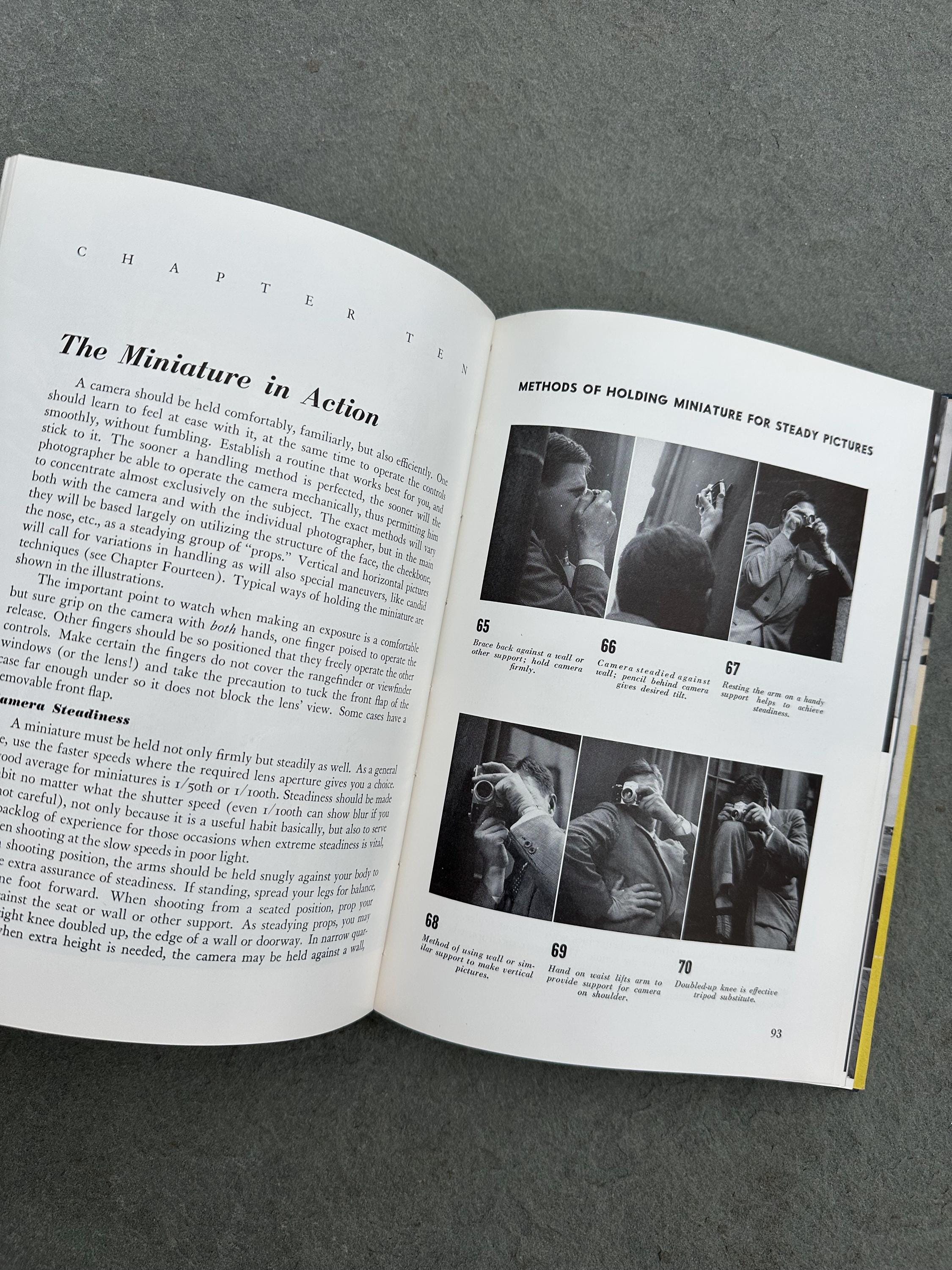 Vintage 1953 First Edition 35mm Photography Hardcover Illustrated Book by Jacob Deschin | Approaches & Techniques with the Miniature Camera