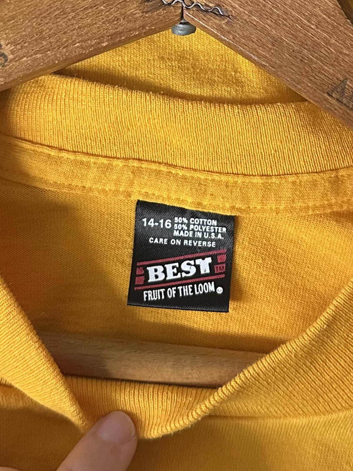 1996 Kindergarten "The Biggest and the Best" Single Stitch Tee