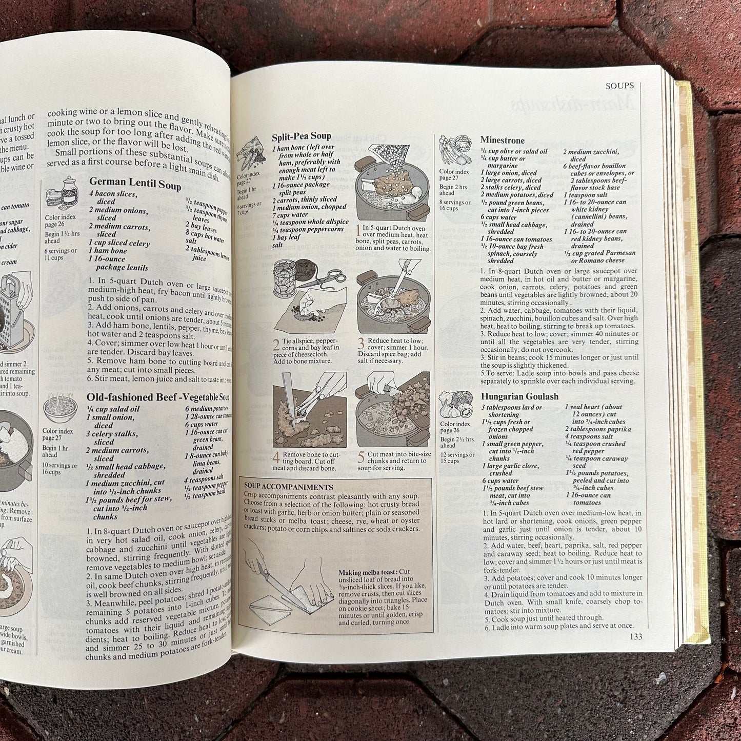 1980 The Good Housekeeping Illustrated Cookbook Hardcover