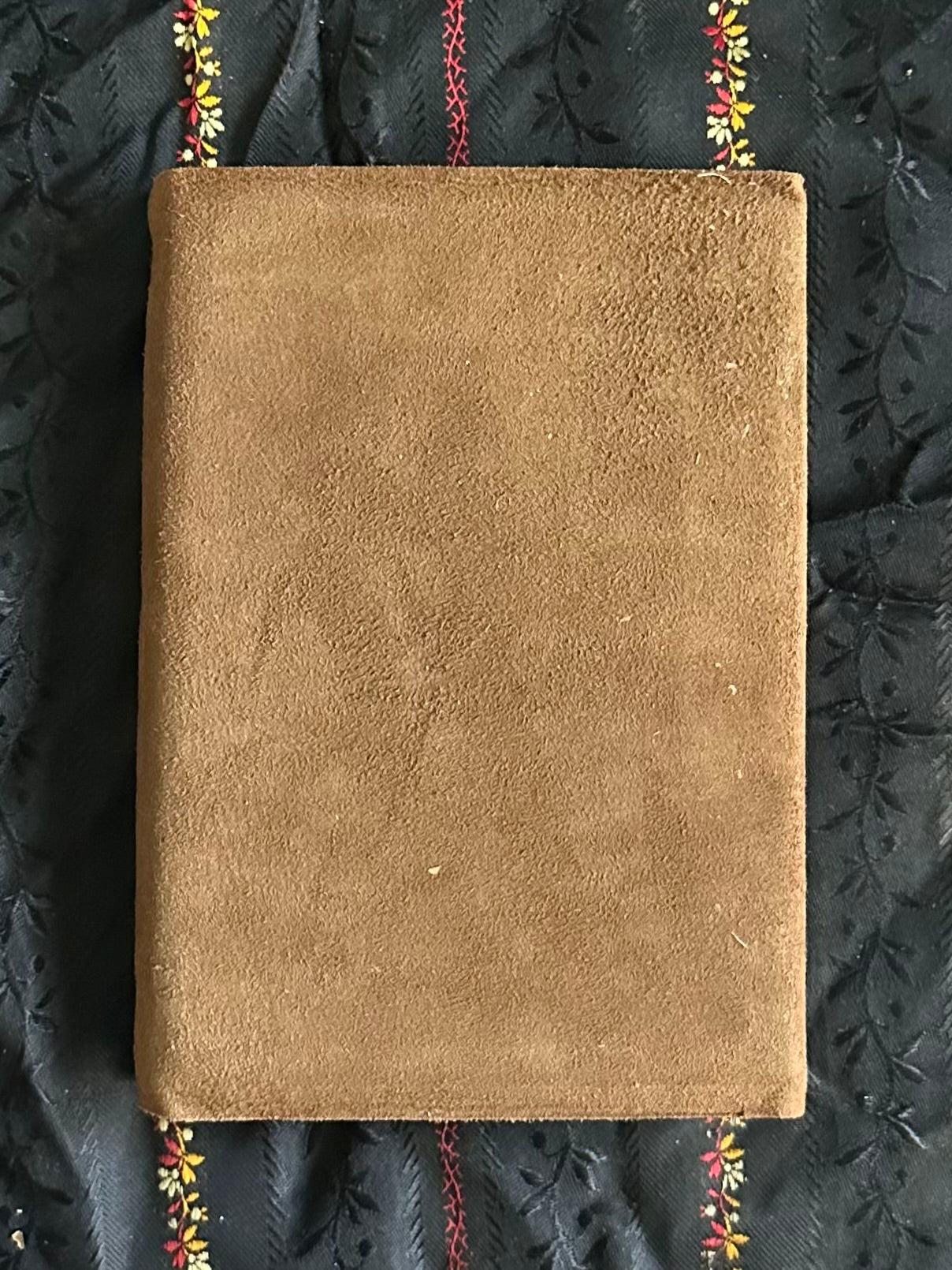 Antique Early 1900s Sesame and Lilies Ooze Calf Leather Bound Book