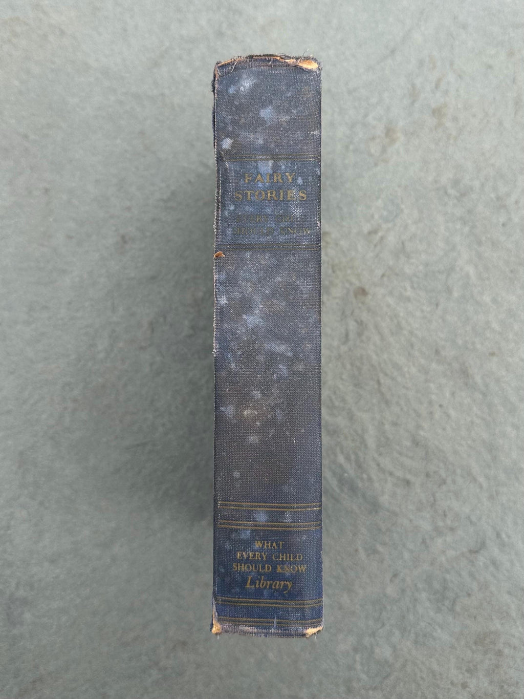 Antique 1906 1910 Fairy Stories Every Child Should Know Hardcover Illustrated Book Fourth Series | Illustrated by Elizabeth MacKinstry