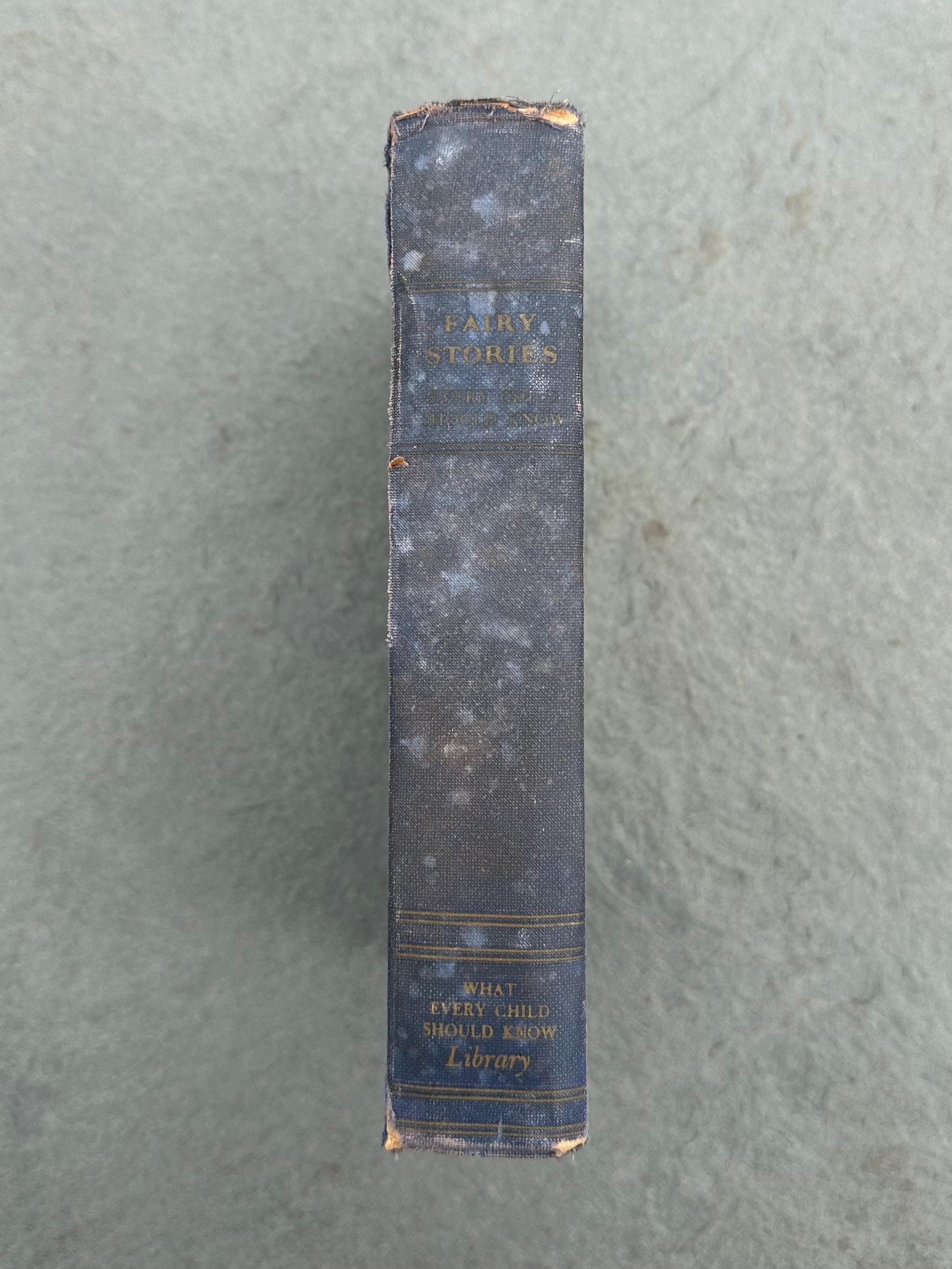 Antique 1906 1910 Fairy Stories Every Child Should Know Hardcover Illustrated Book Fourth Series | Illustrated by Elizabeth MacKinstry