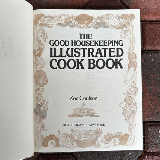 1980 The Good Housekeeping Illustrated Cookbook Hardcover