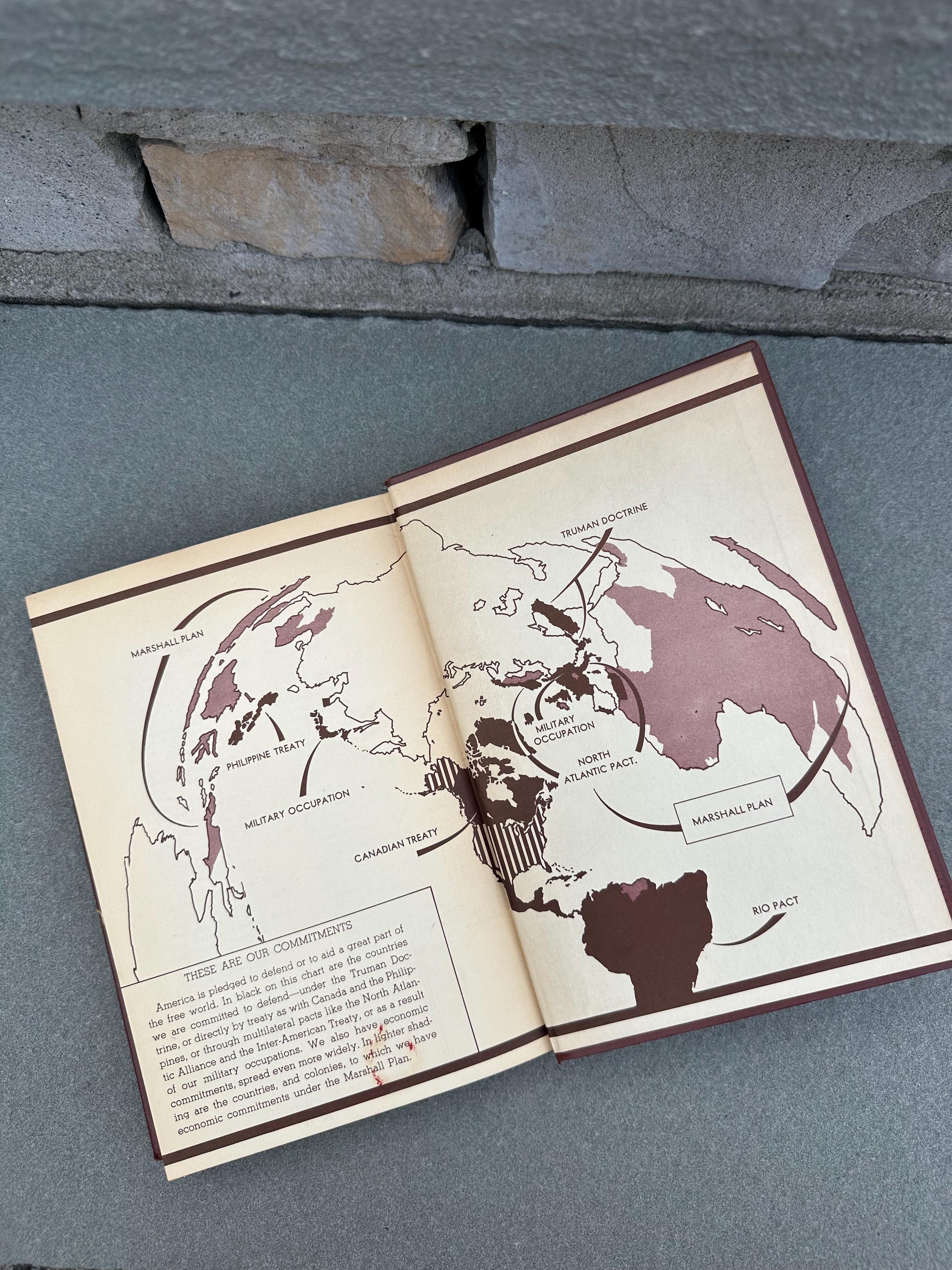 Vintage 1949 Operation Survival America's New Role in World Affairs by William H. Hessler Hardcover Book 2nd Printing Prentice Hall