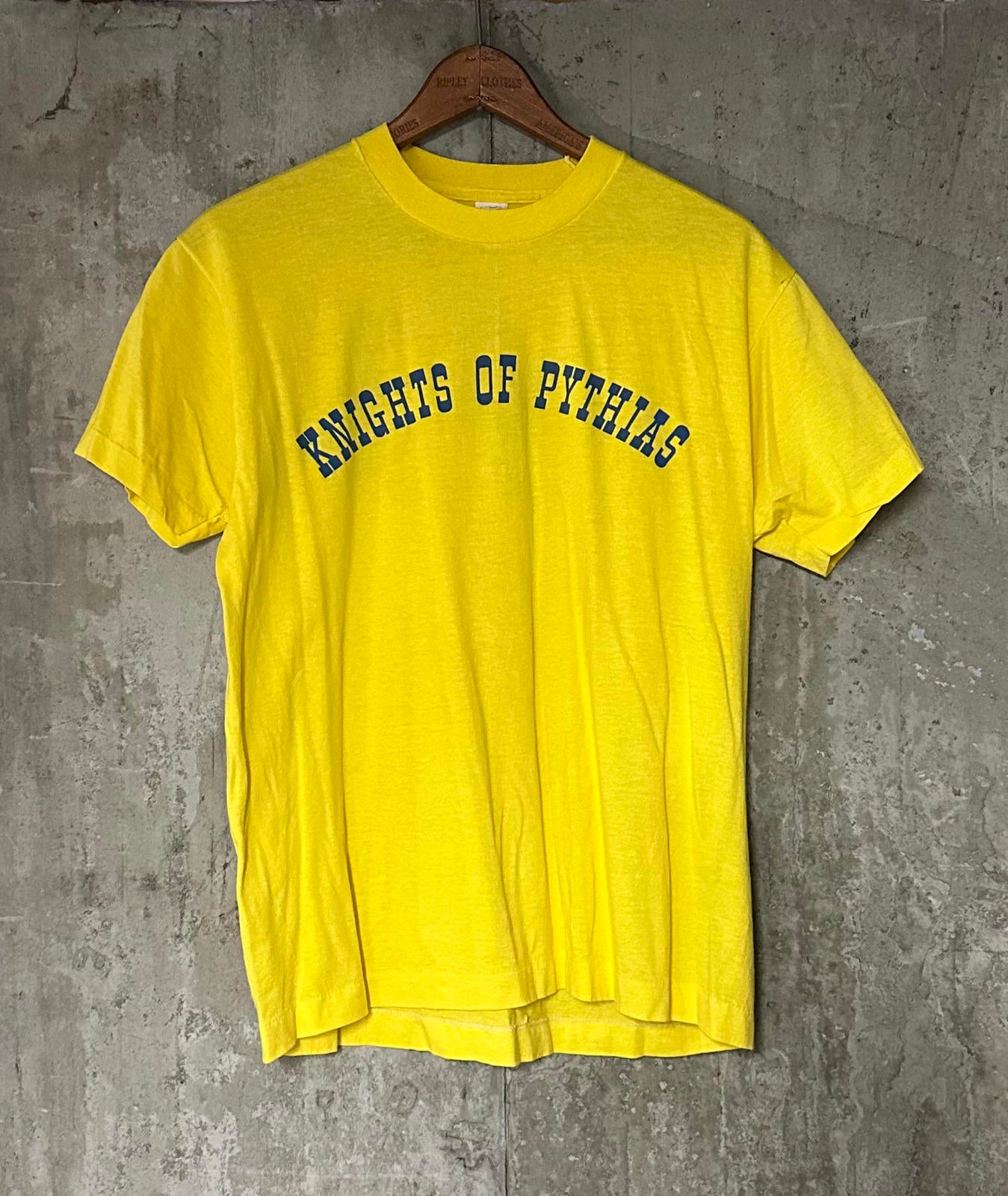 Vintage 1989 Knights of Pythias The Decade of the Child Single Stitch Tee L